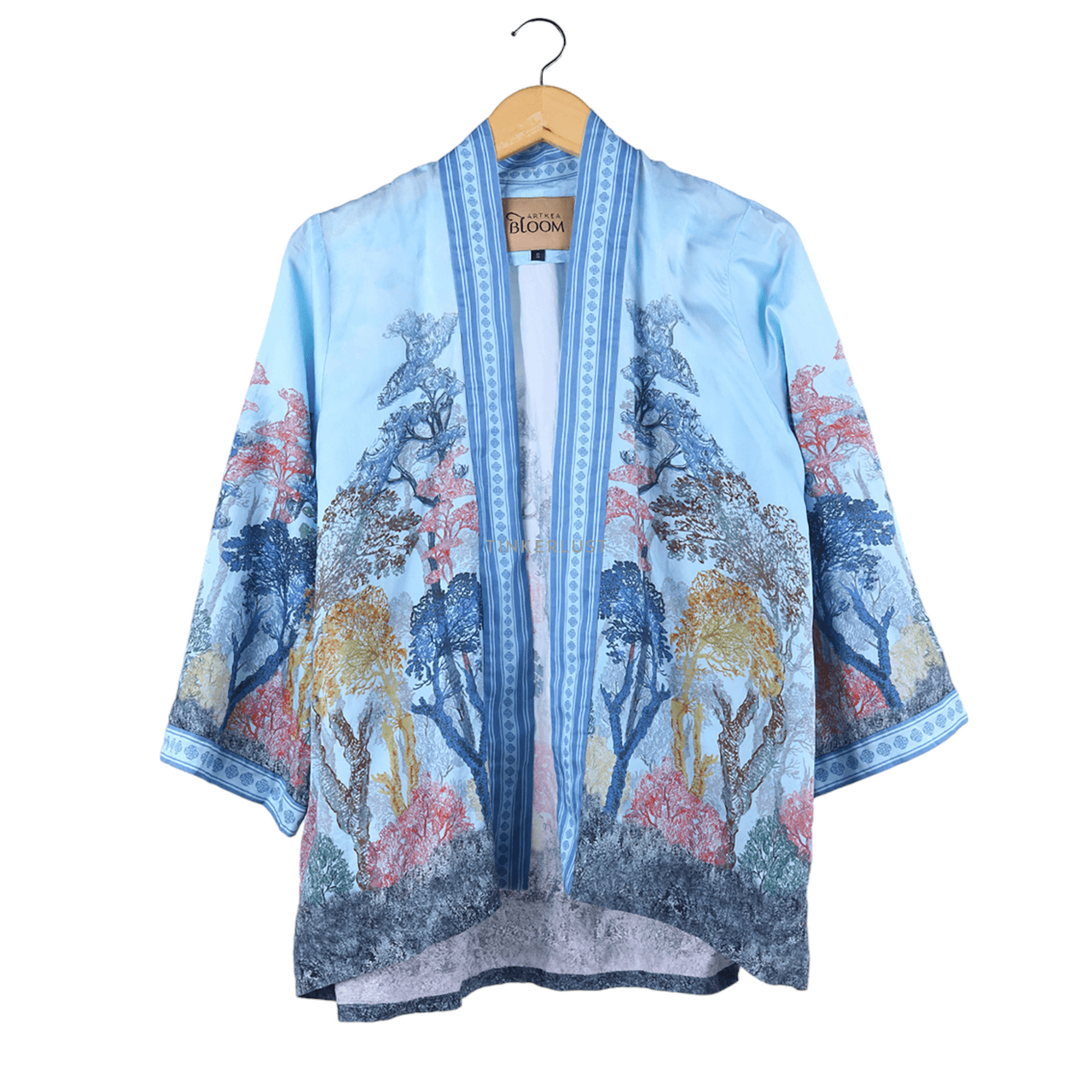 Artkea Bloom Blue Kimono