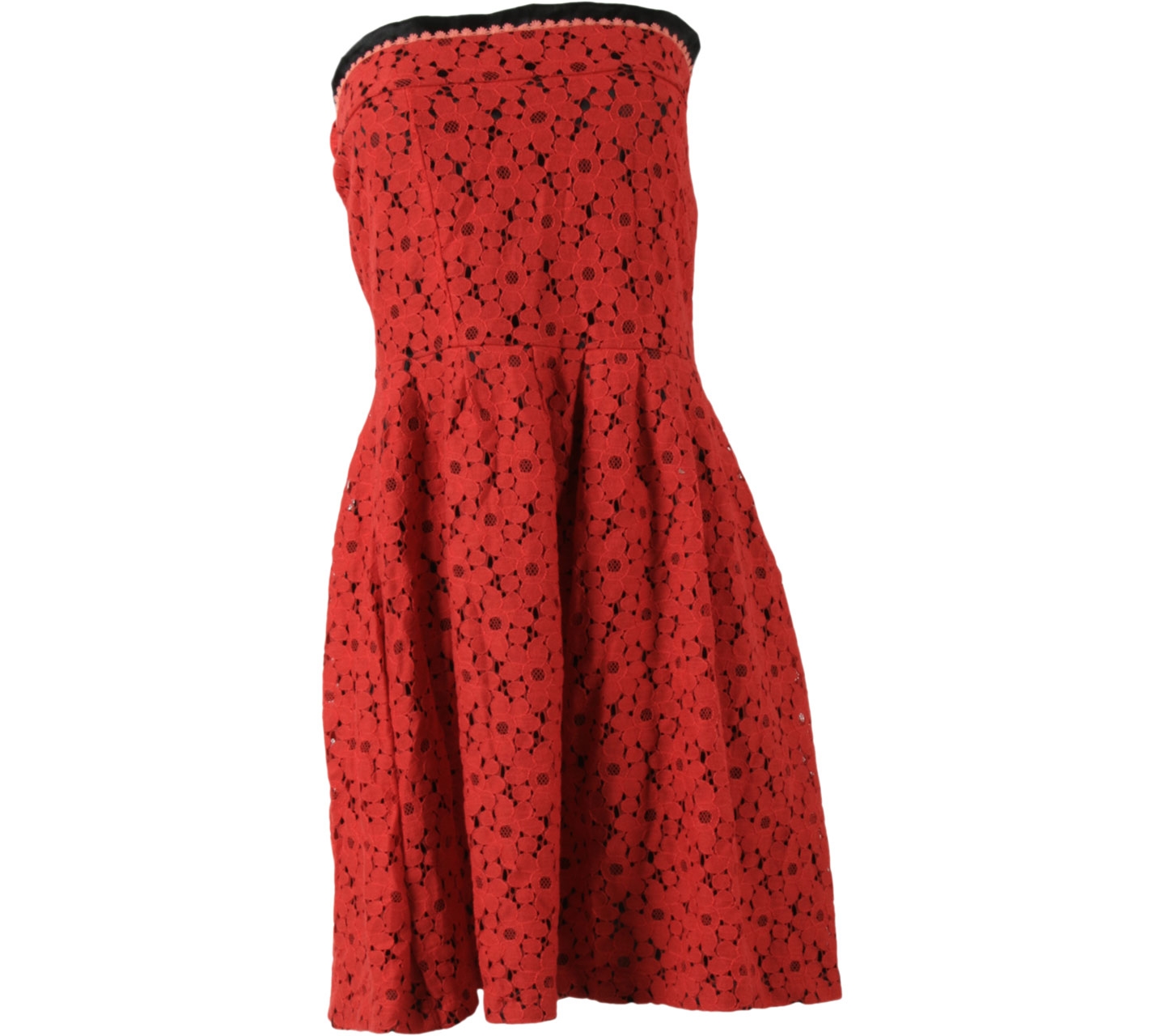 MiNa Red Tube Mini Dress