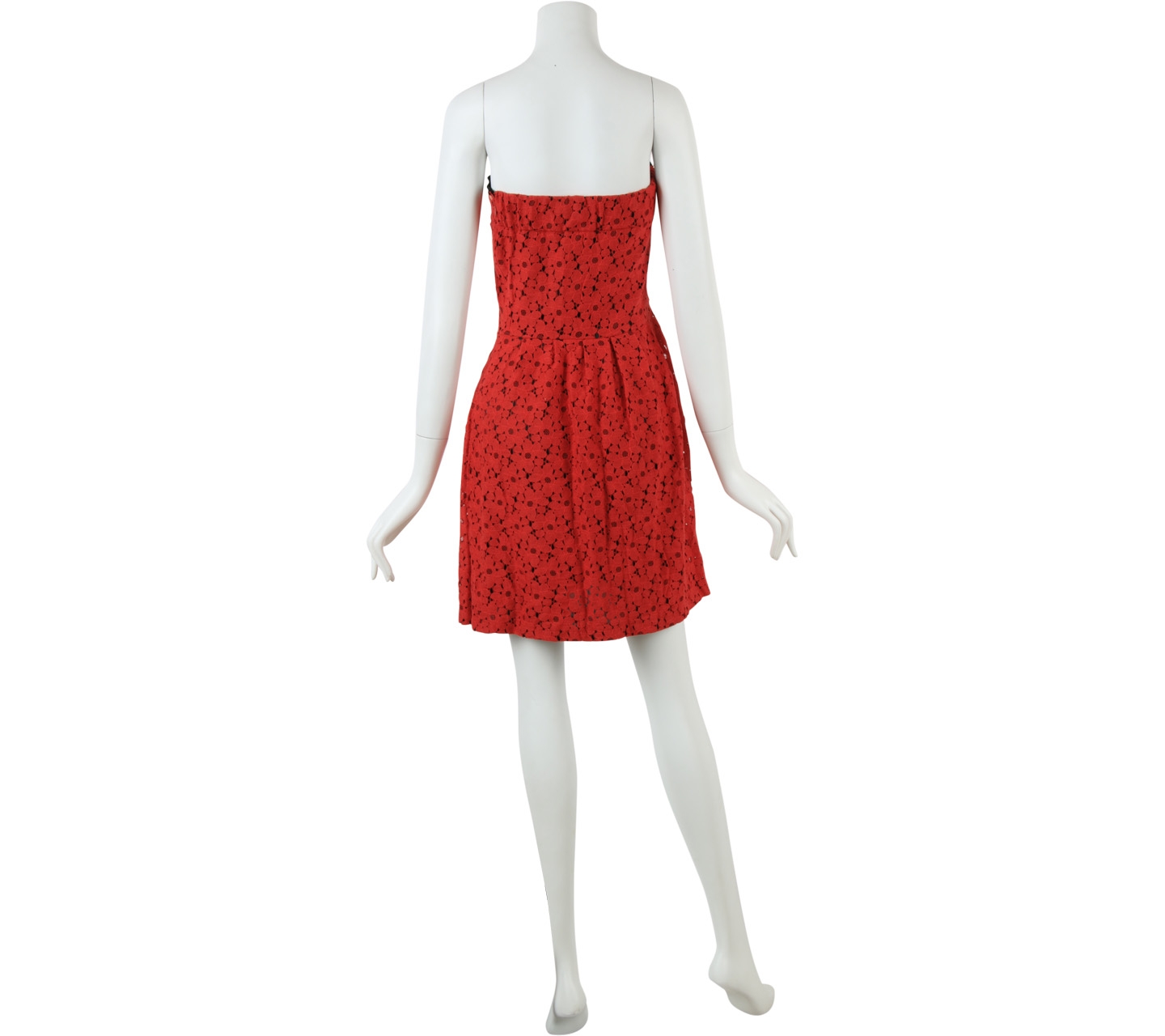 MiNa Red Tube Mini Dress