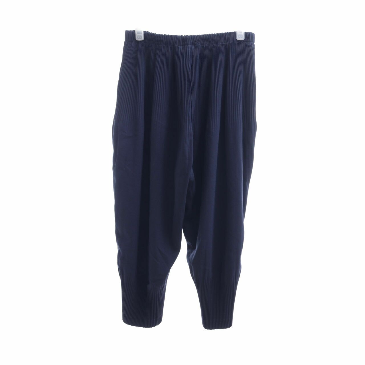 iRoo Navy Pleated Cropped Pants