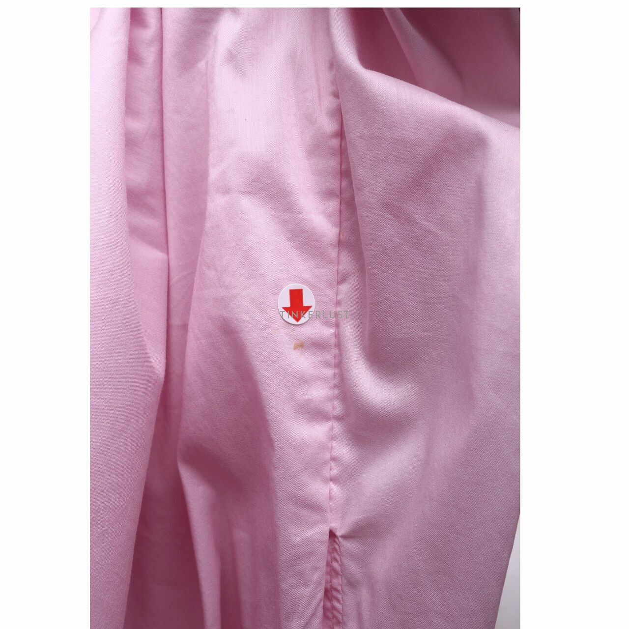 trick tricky Soft Pink Midi Dress