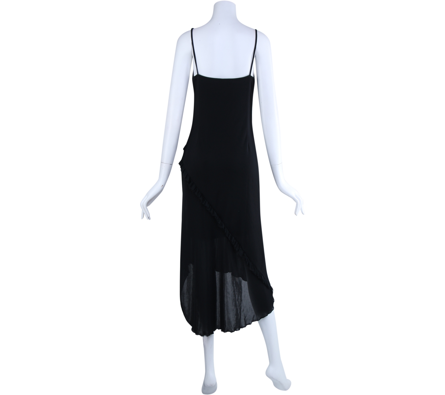 Arithalia Black Midi Dress