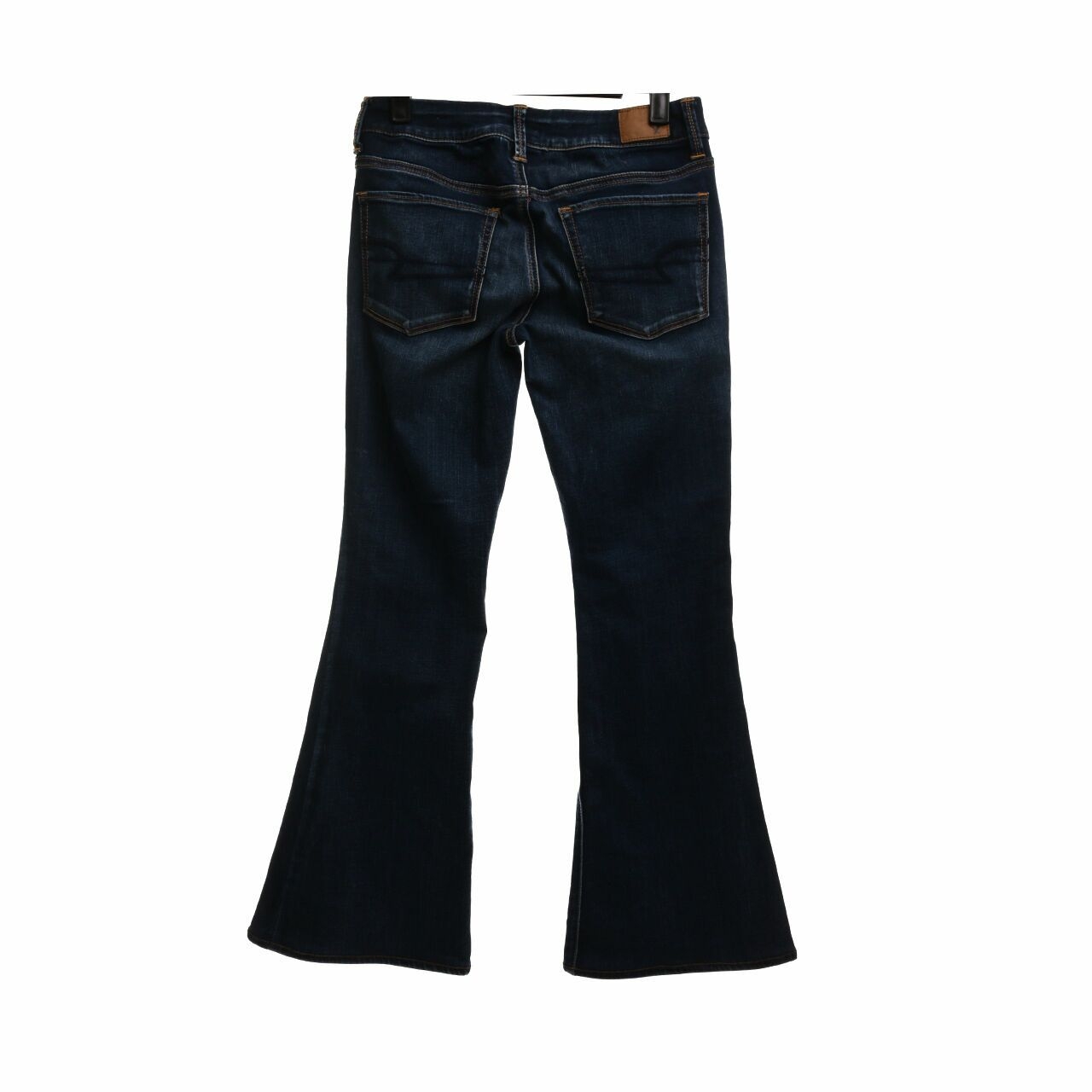 American Eagle Dark Blue Cutbray Jeans Long Pants