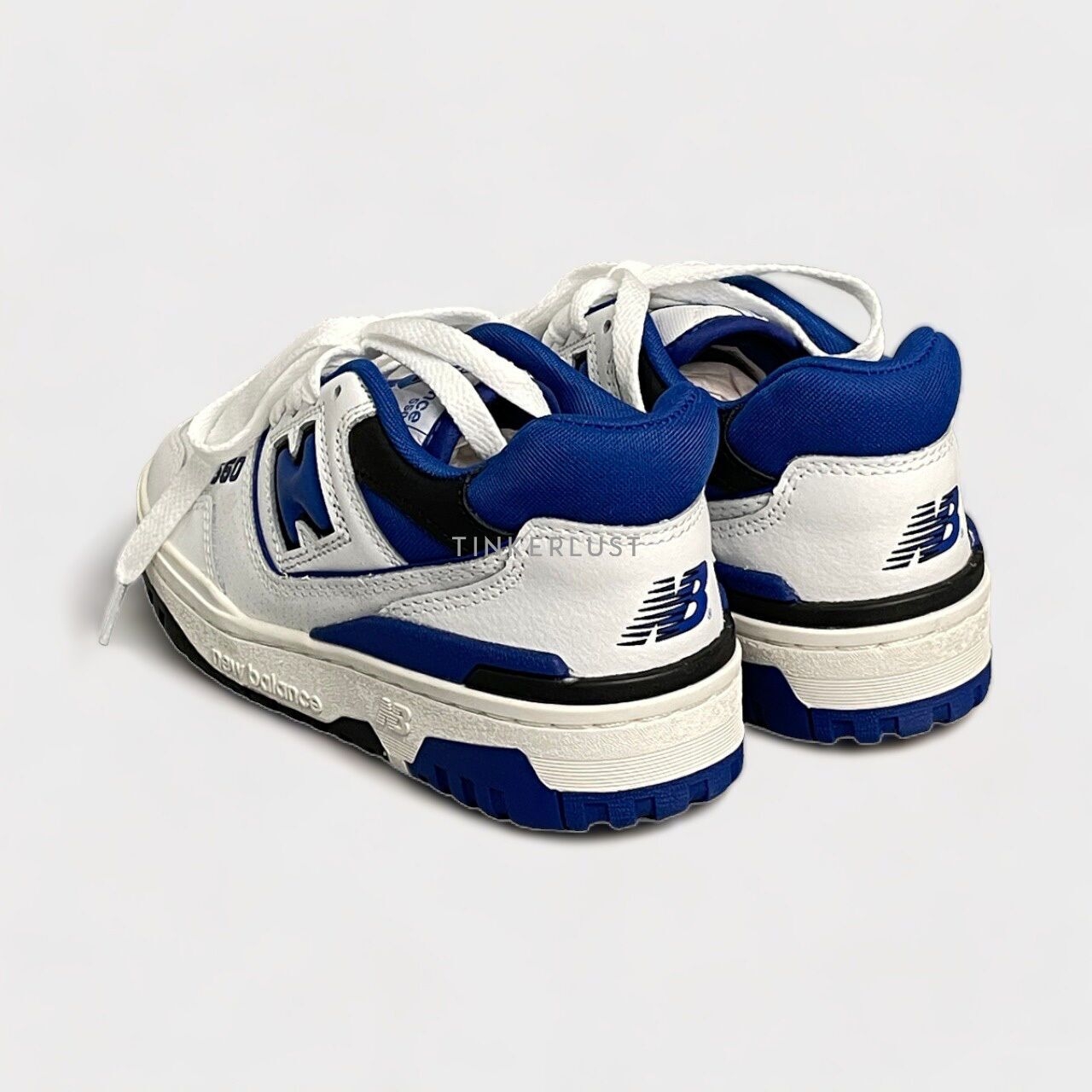 New Balance Blue & White Sneakers