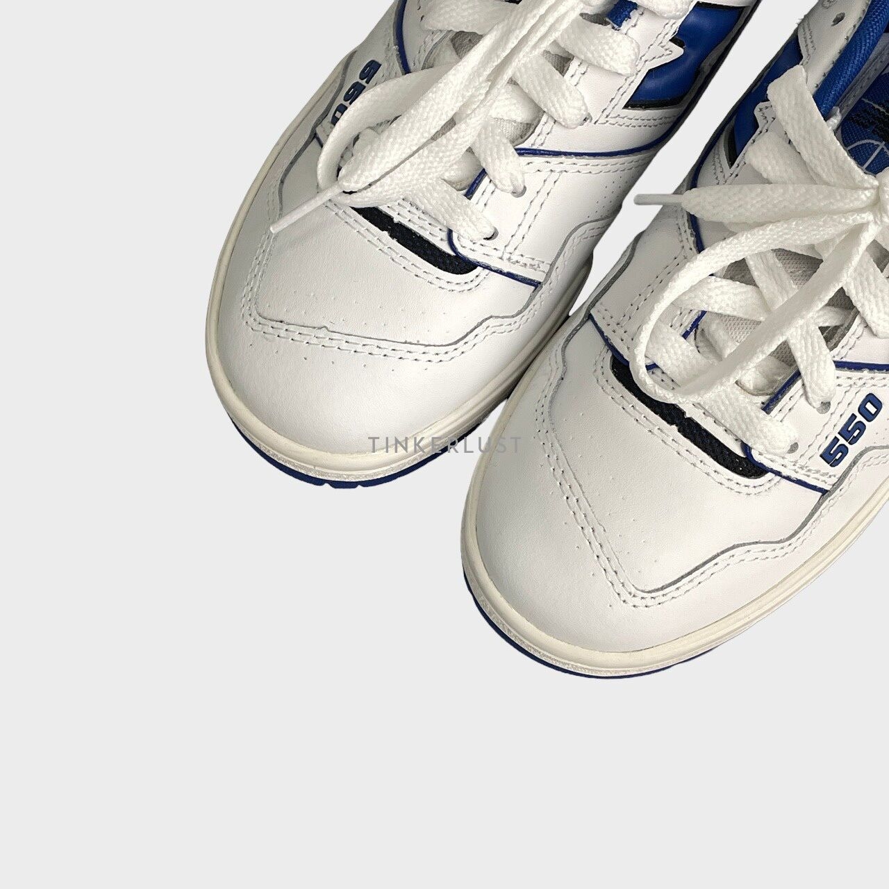 New Balance Blue & White Sneakers