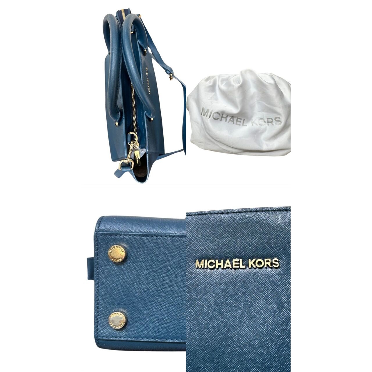 Michael Kors Navy Shoulder Bag
