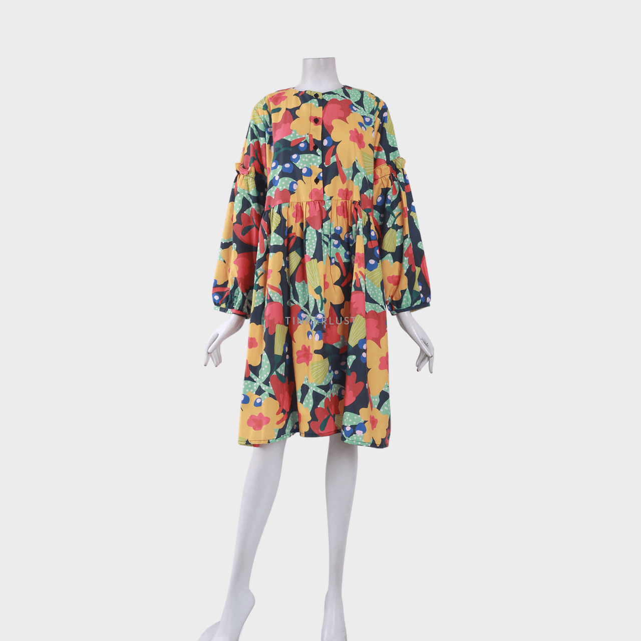 Nadjani Multicolour Floral Mini Dress