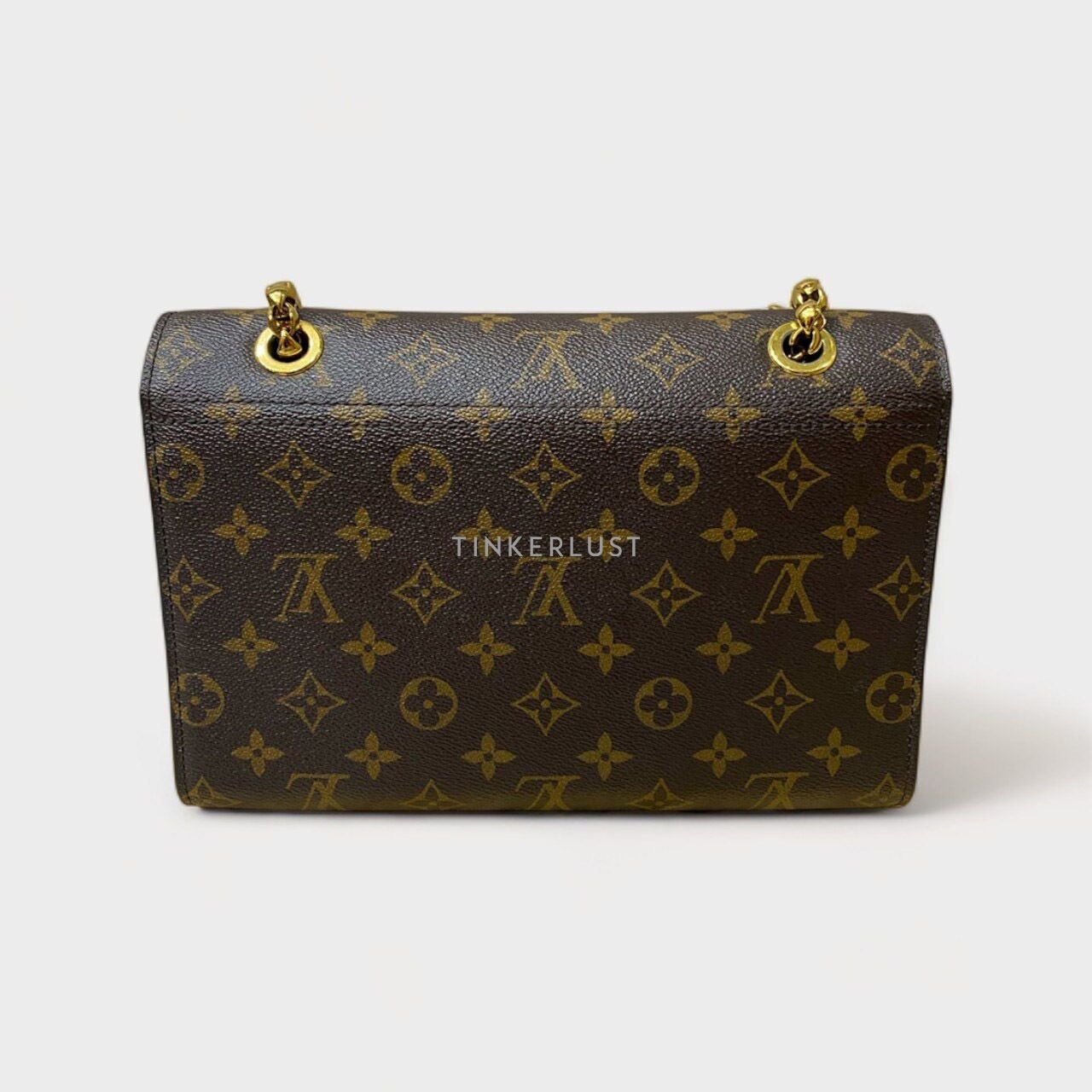 Louis Vuitton Victorine Medium Noir Monogram 2019 GHW Shoulder Bag