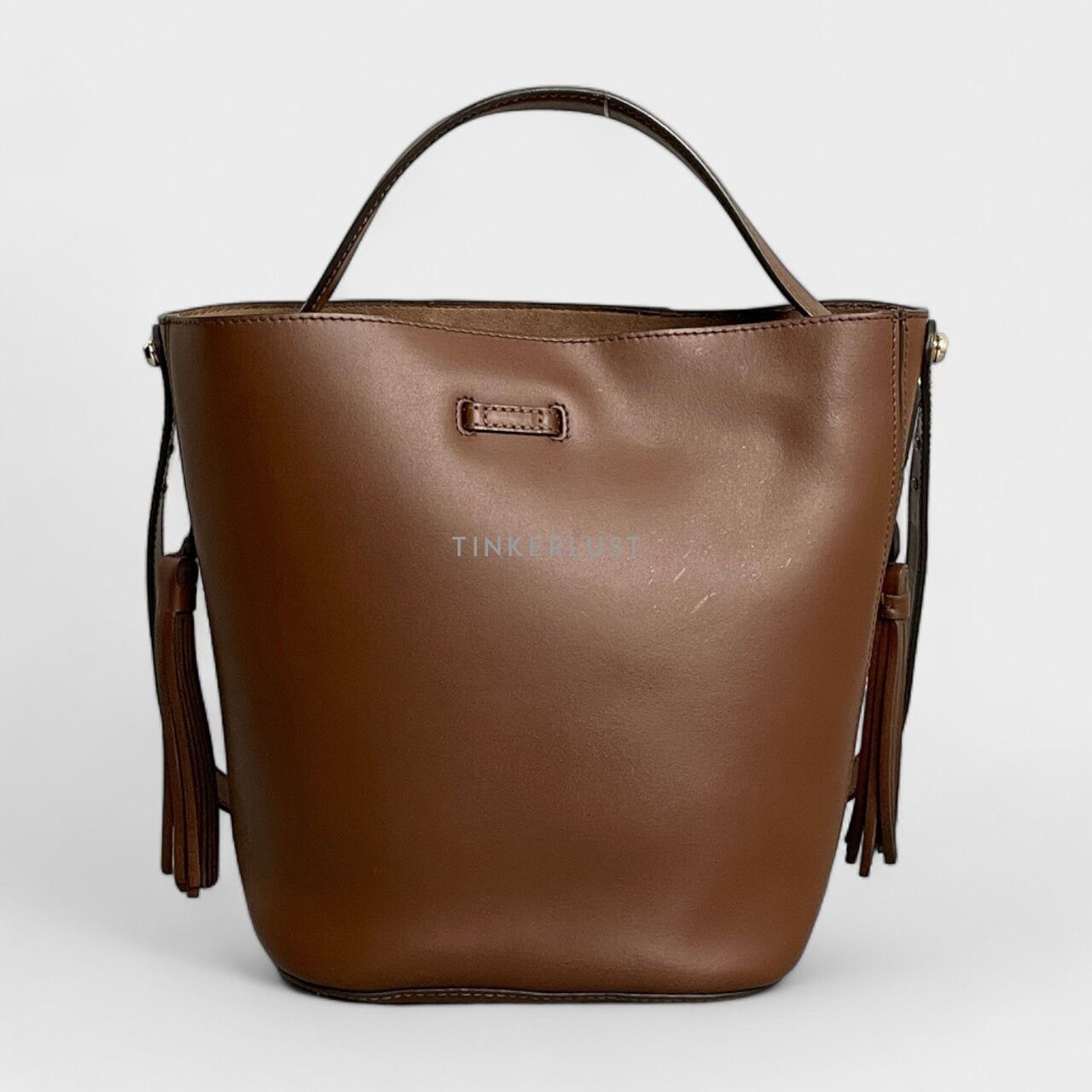 Furla Brown Bucket Bag