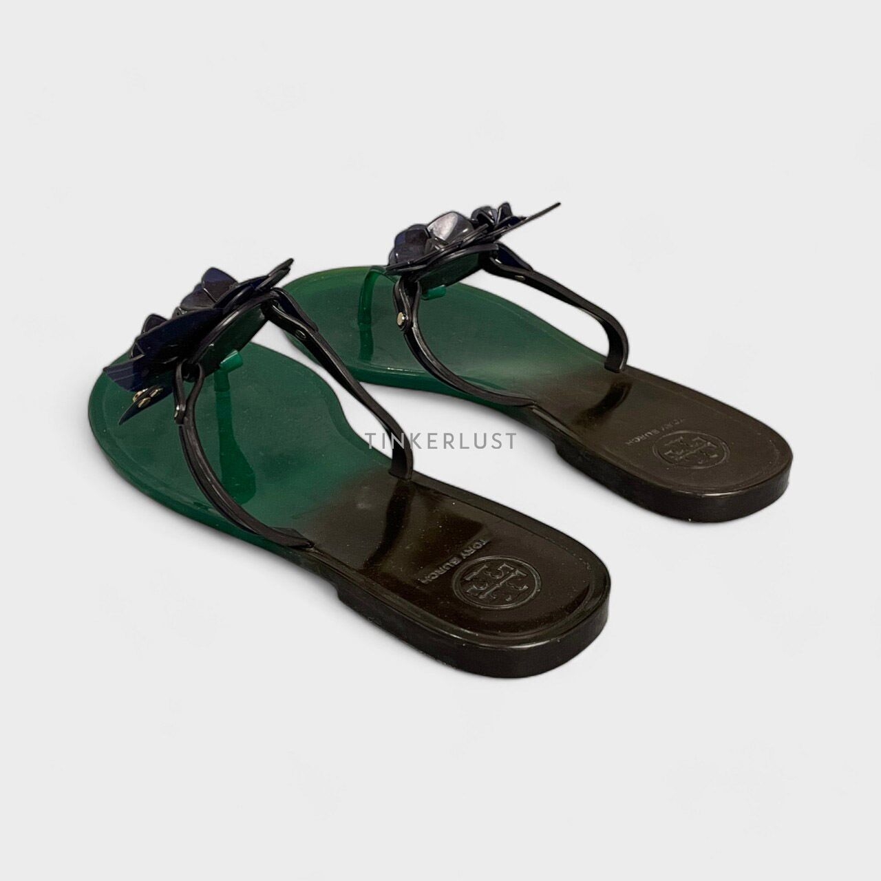 Tory Burch Green Sandals