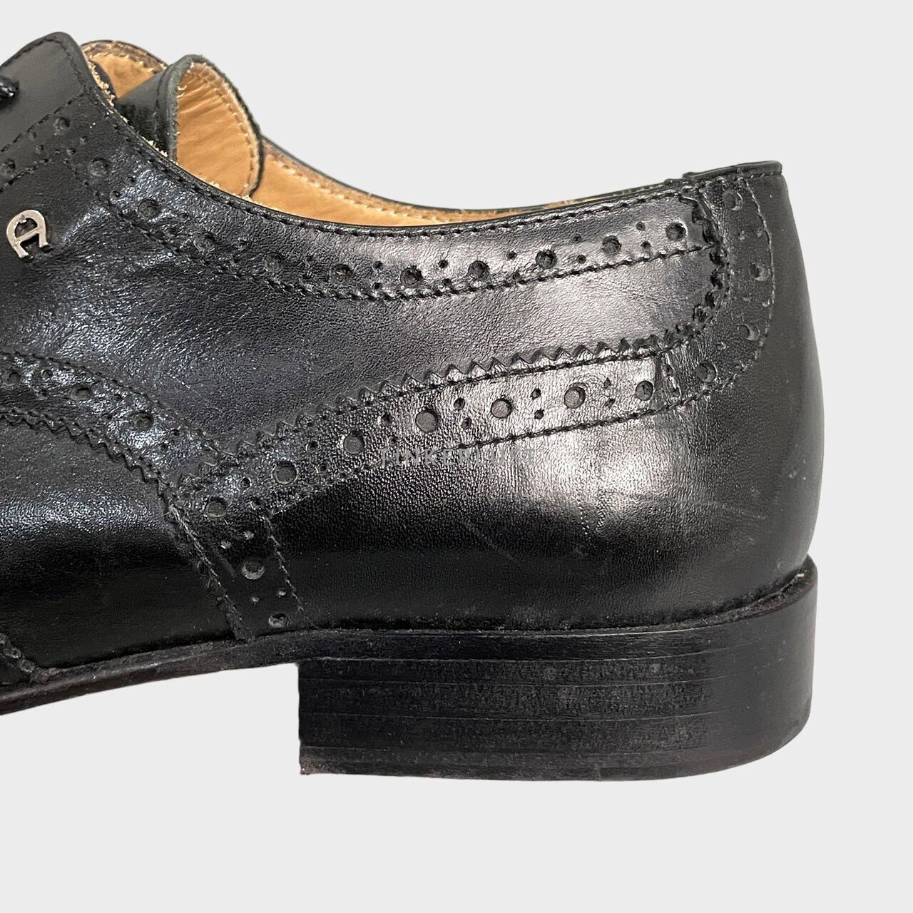 Aigner Ken 2 Black Leather Loafers