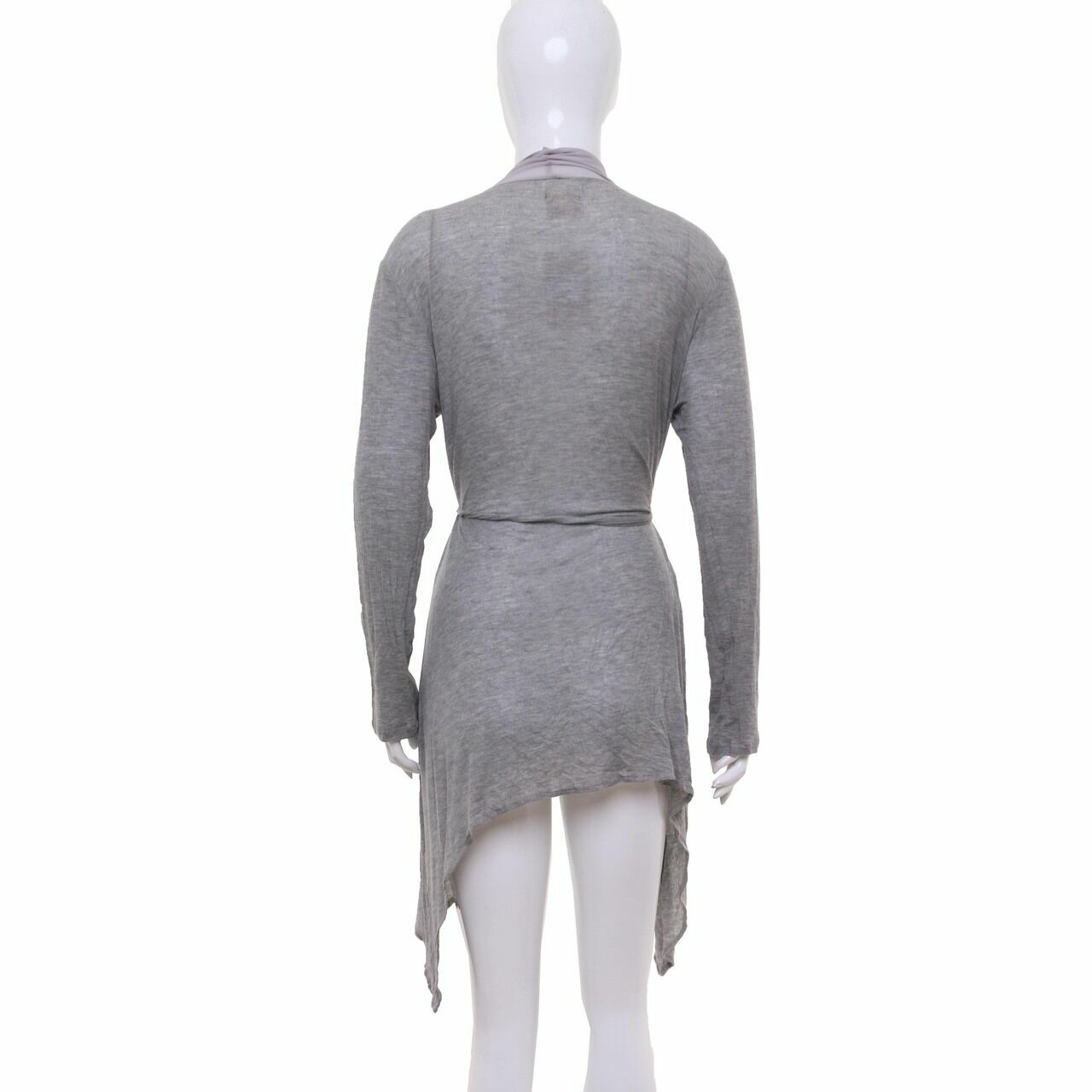 Goya Grey Wrap Outerwear