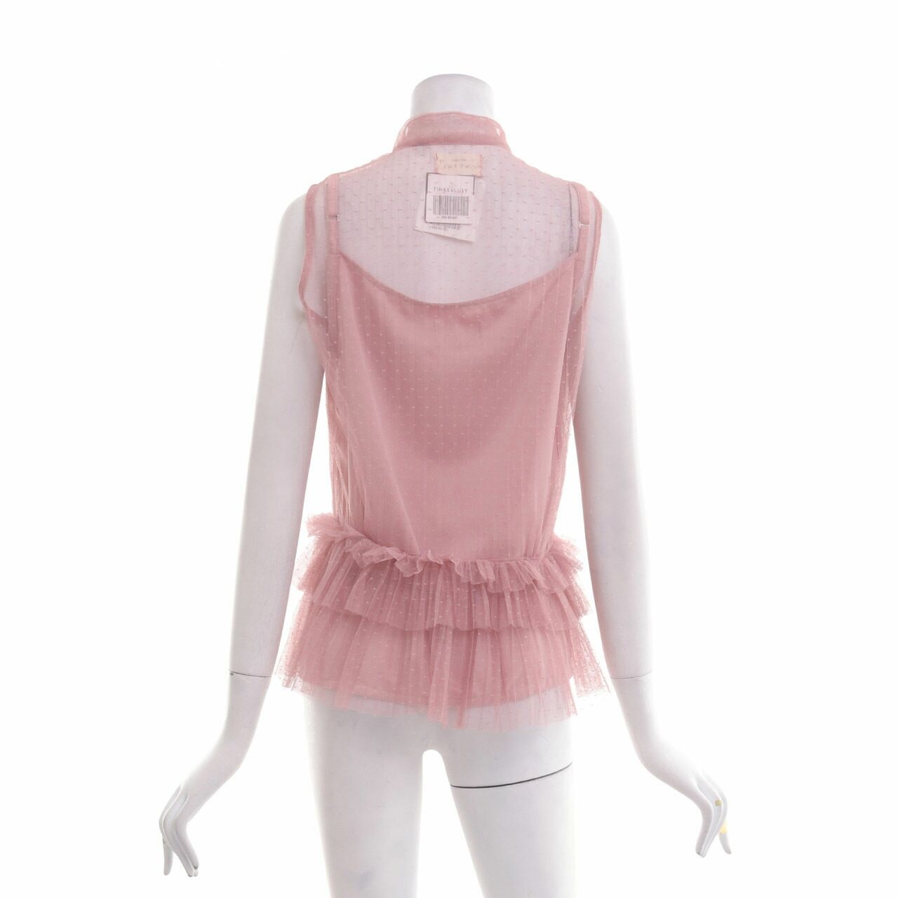 Ponytale Soft Pink Sleeveless With Inner