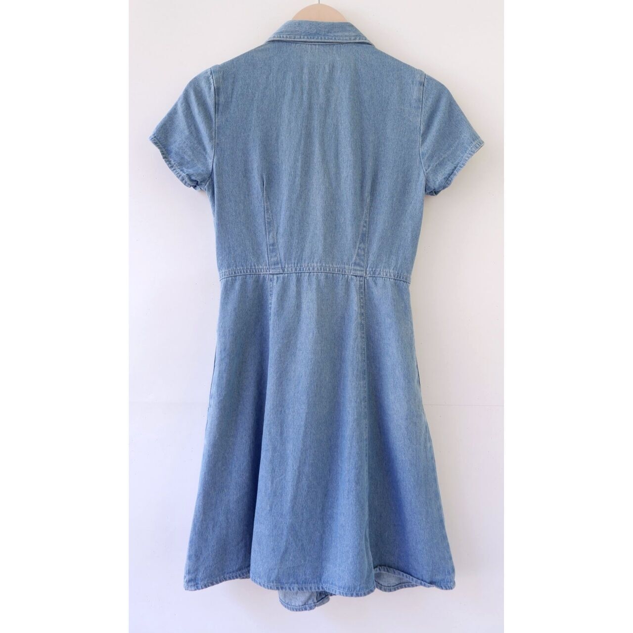 Asos Blue Denim Mini Dress