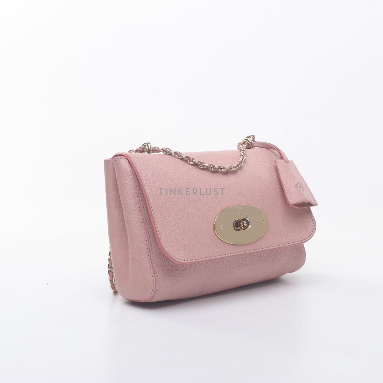 Mulberry Pink Flap Chain Sling Bag 