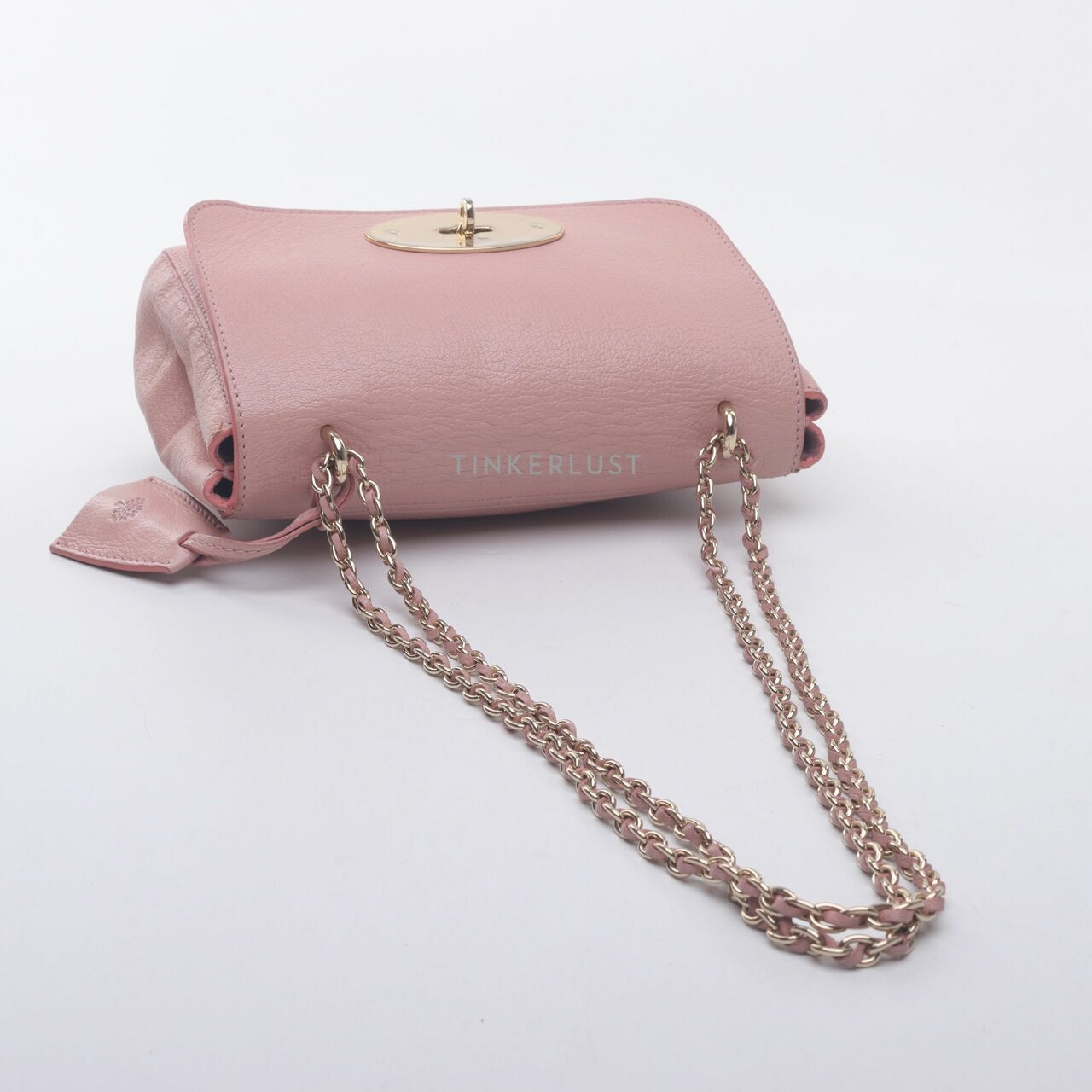 Mulberry Pink Flap Chain Sling Bag 