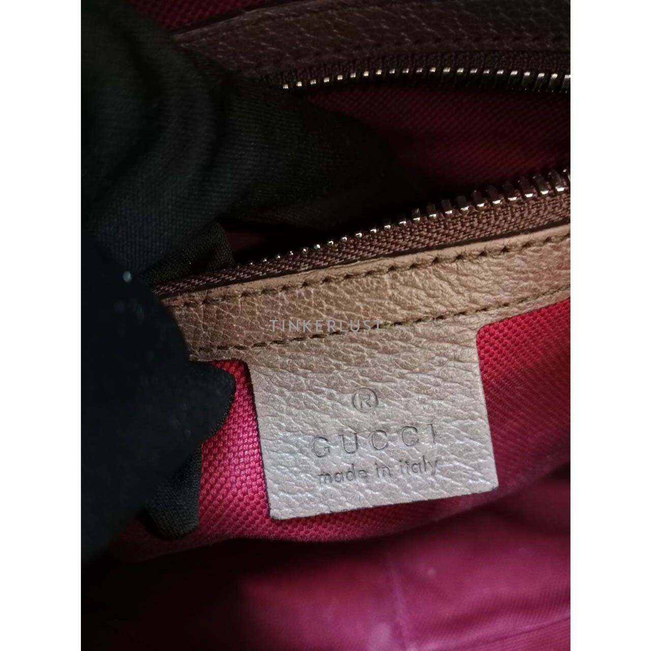 Gucci Soft Trunk GG Monogram Canvas Sling Bag