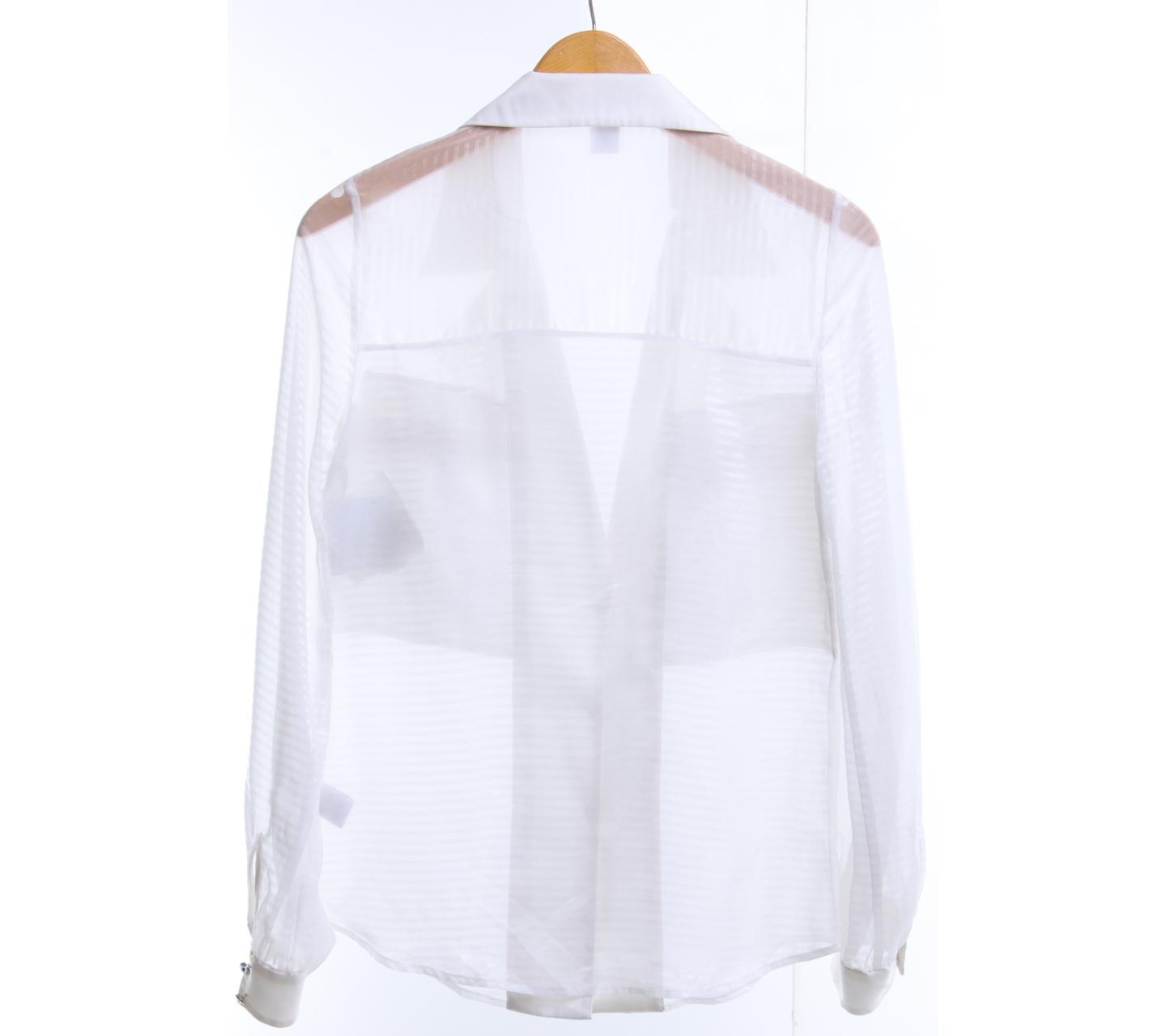 Thea by Thara Off White Striped Blouse
