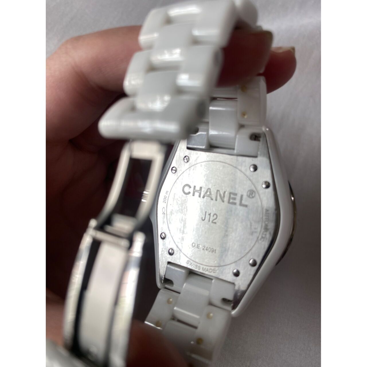 Chanel J12 White Ceramic Watch