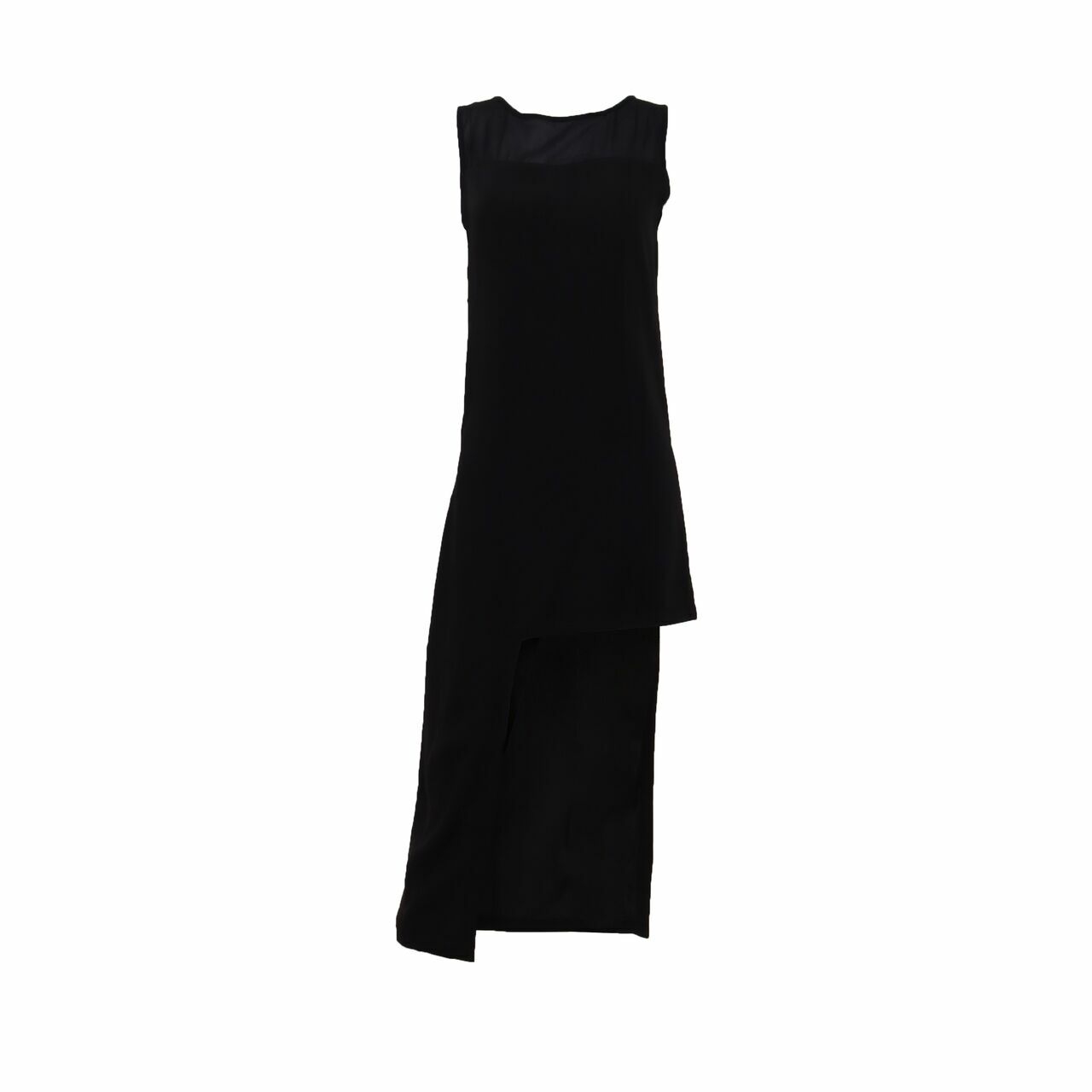 Style Nanda Black Midi Dress