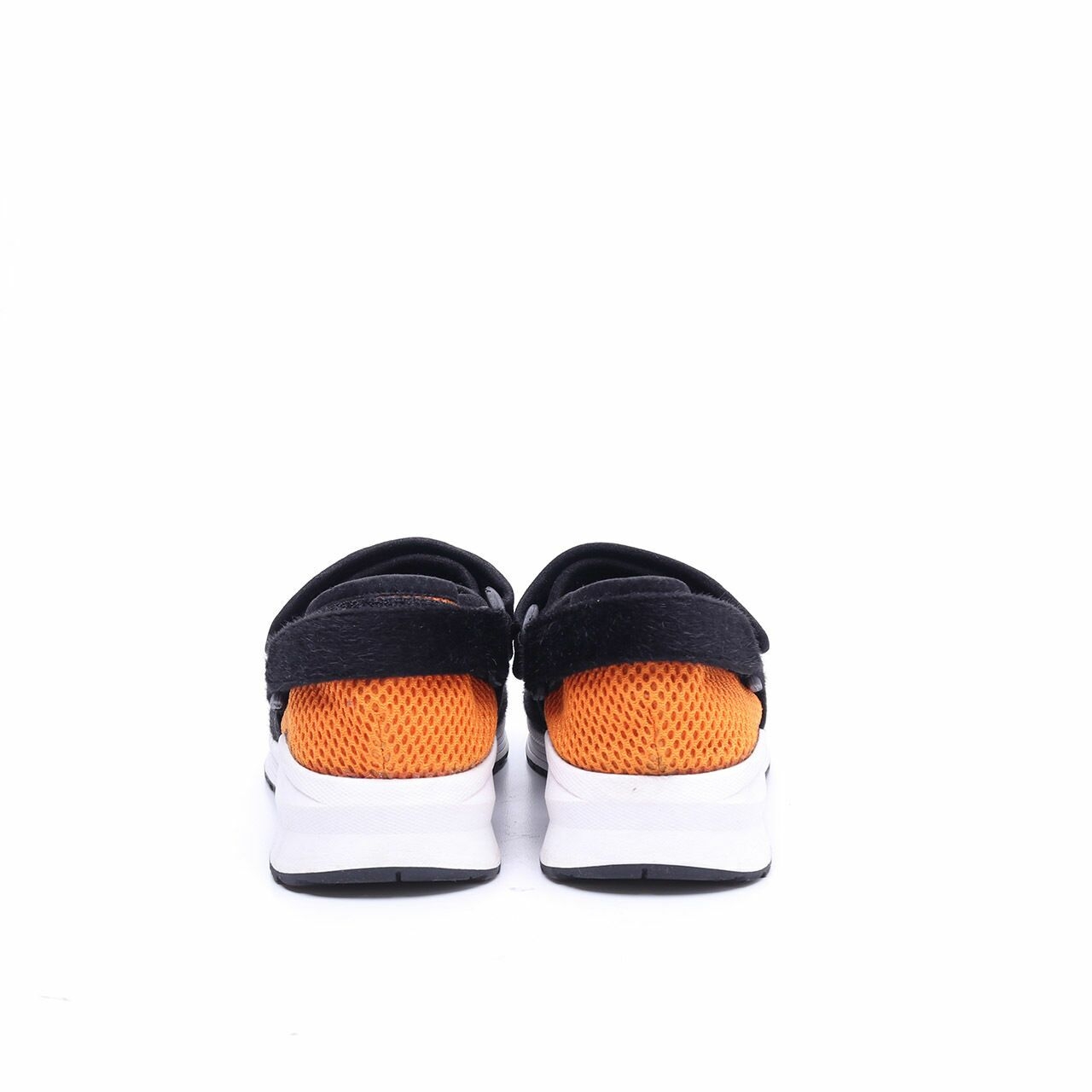 Chiel Black & Orange Sneakers