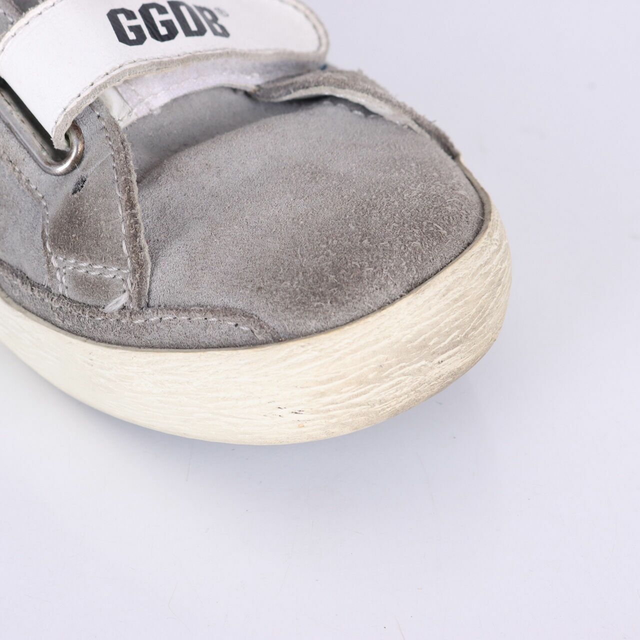 Golden Goose OLD SCHOOL SUEDE TRAINERS Grey Sneakers
