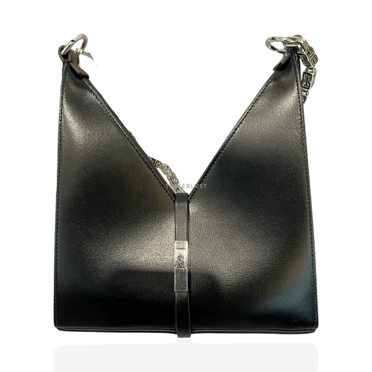 Givenchy Small Cut Out in Box Leather Black Calf 2022 Shoulder Bag