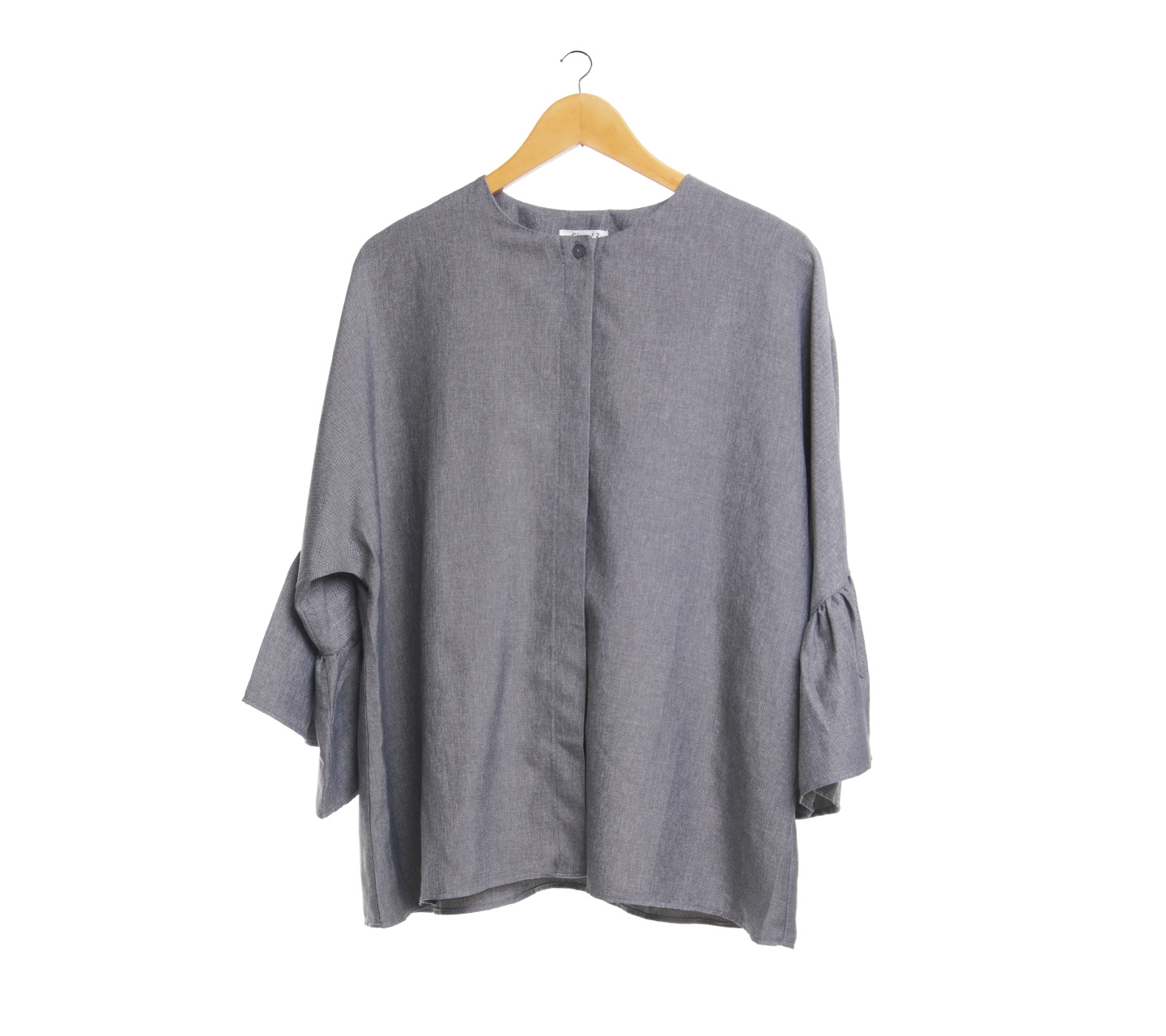 FIve 13 Grey Traumpet Sleeve Outerwear