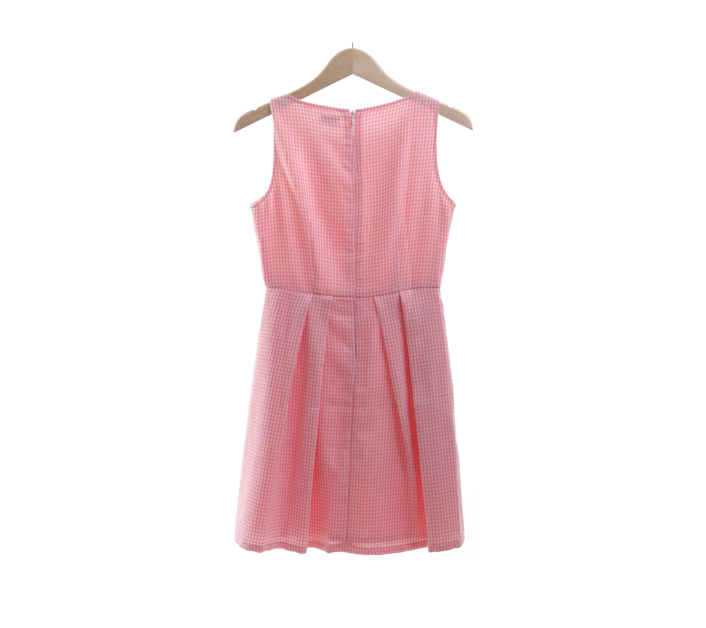 Picnic Pink Plaid Mini Dress