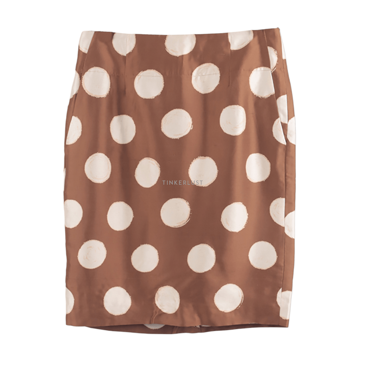 Banana Republic Brown & Cream Mini Skirt