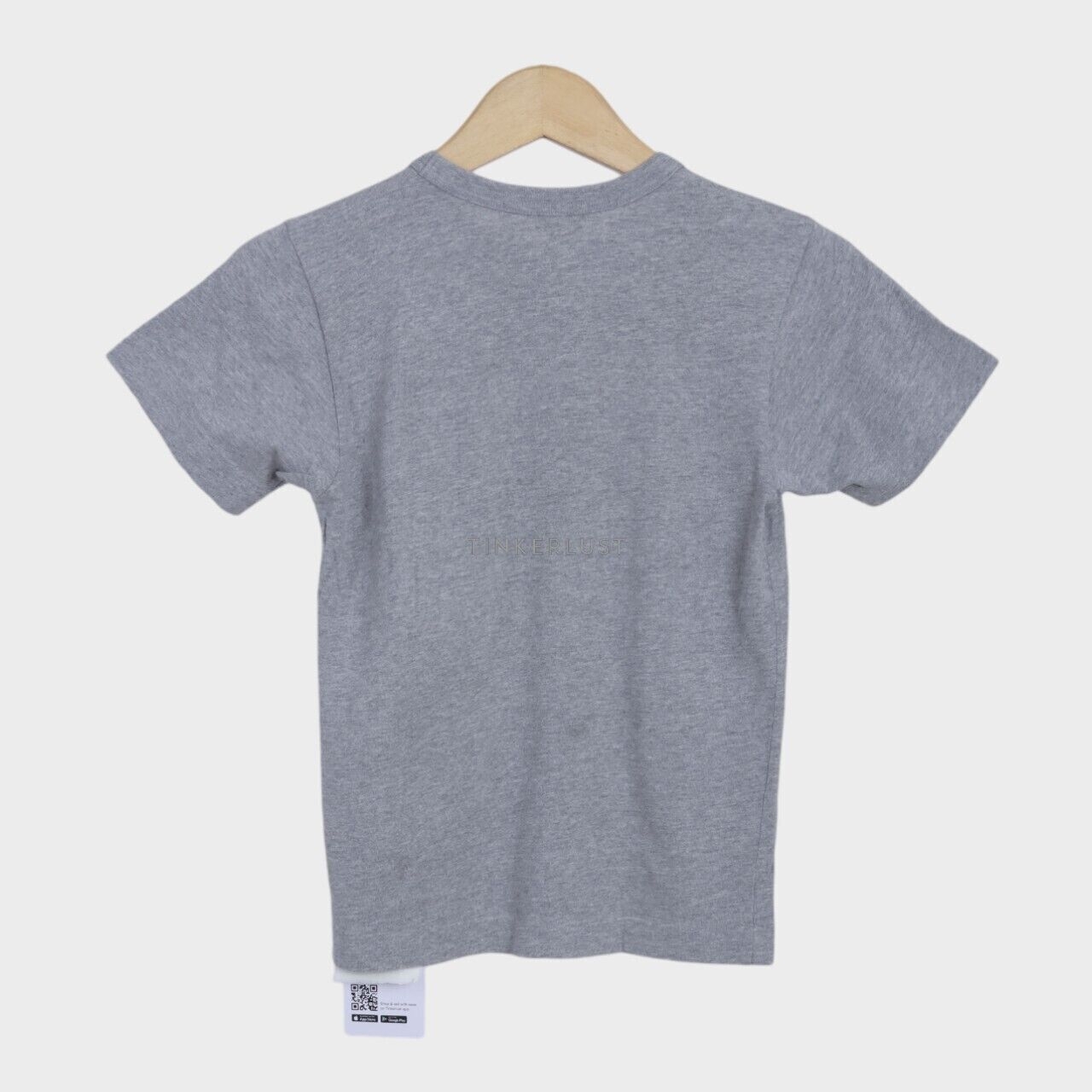 Play Comme des Garcons Gold Heart Grey Tshirt