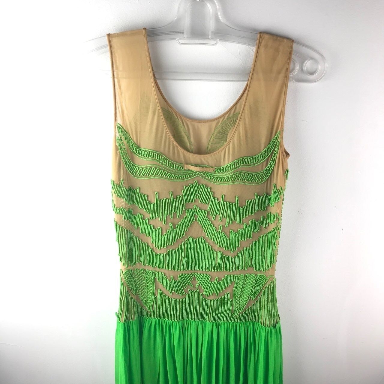 Jean Paul Gaultier Green Long Dress