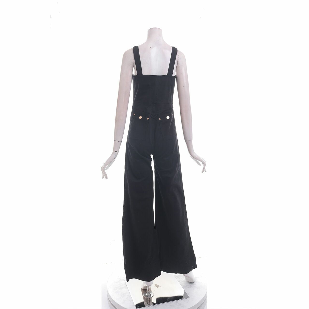 Alice McCall Black Overall Jumpsuit