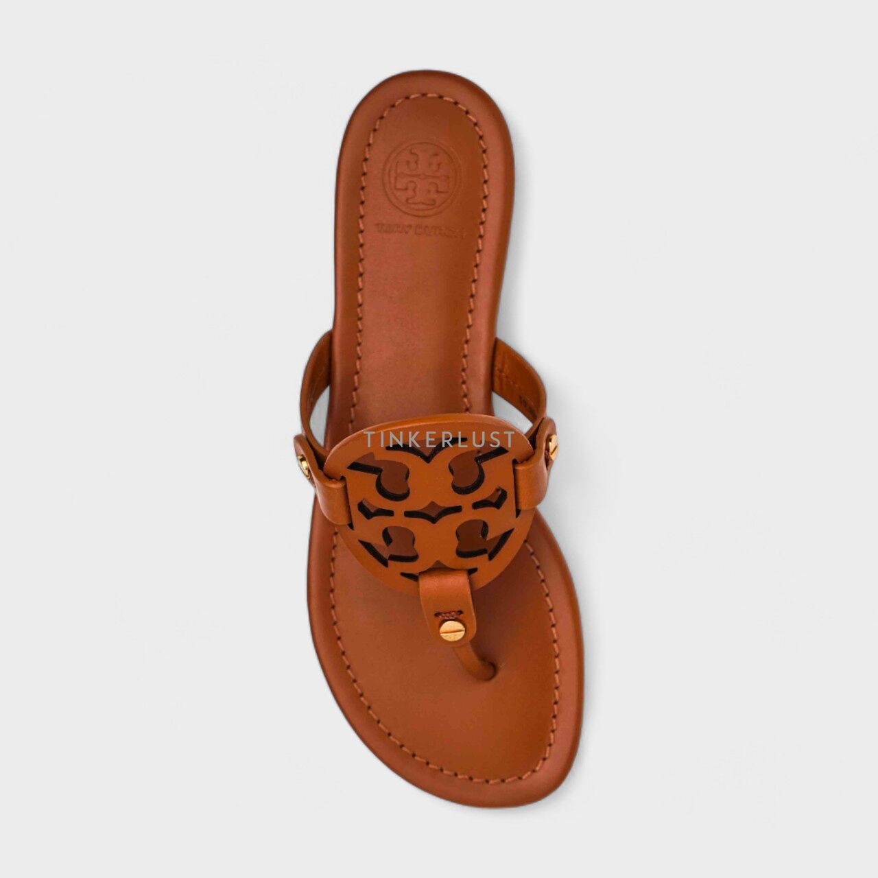 Tory Burch Miller Vintage Vachetta Thong Sandals