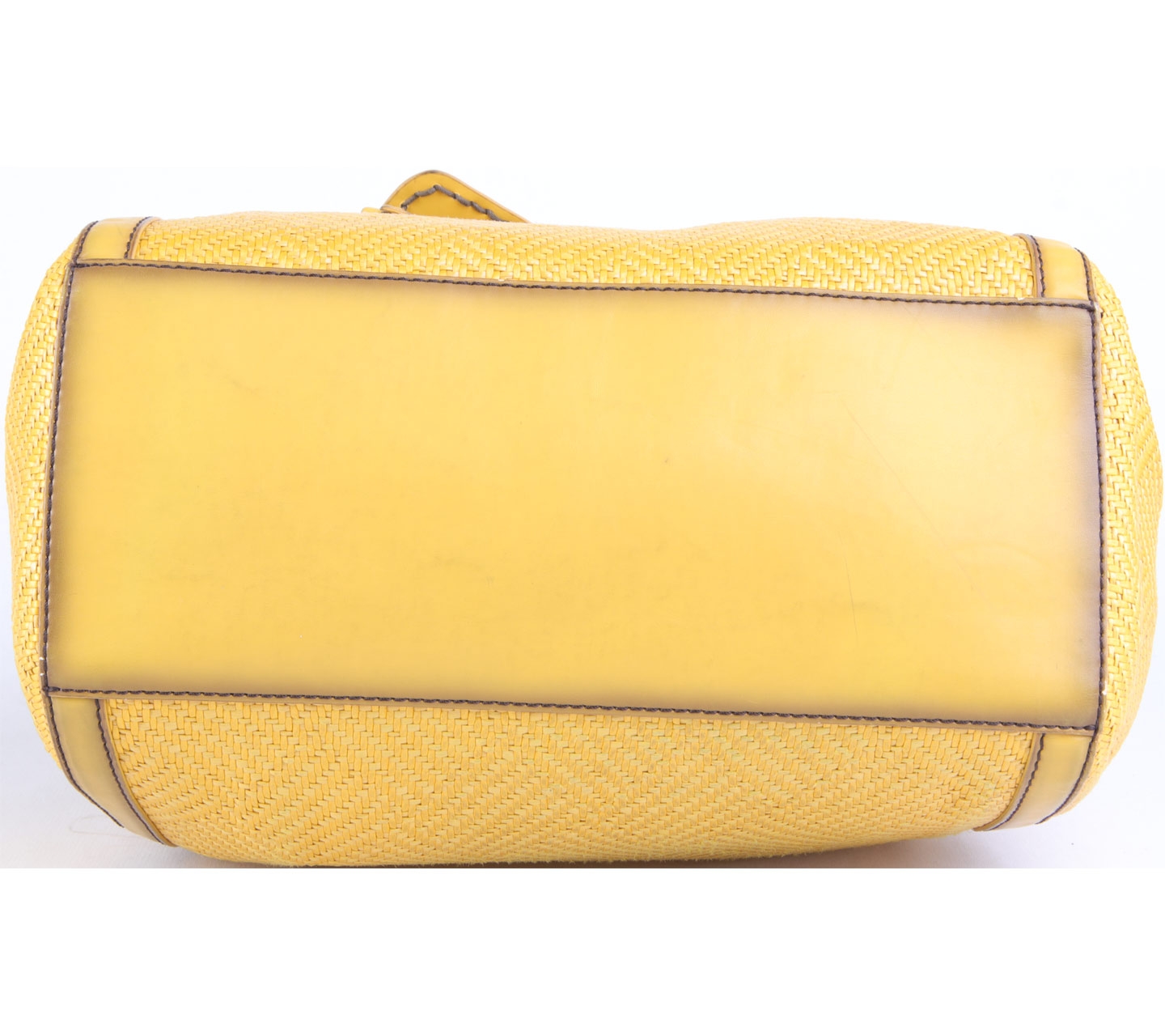 Francesco Biasia Yellow Shoulder Bag