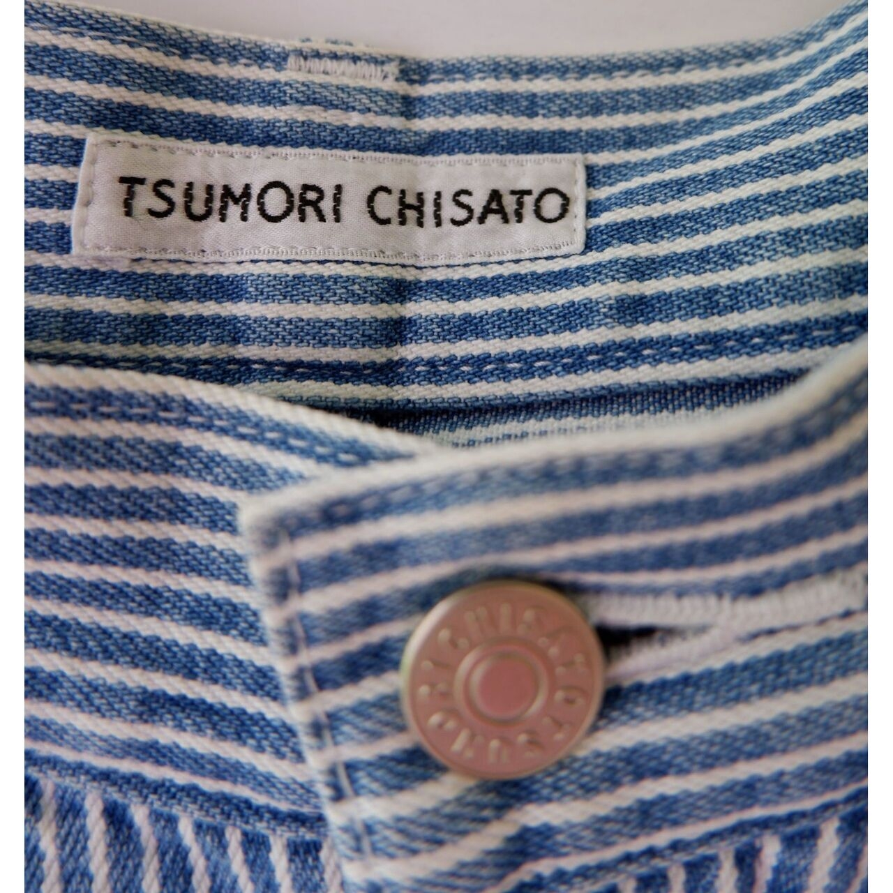 Tsumori Chisato Blue Stripes Short Pants