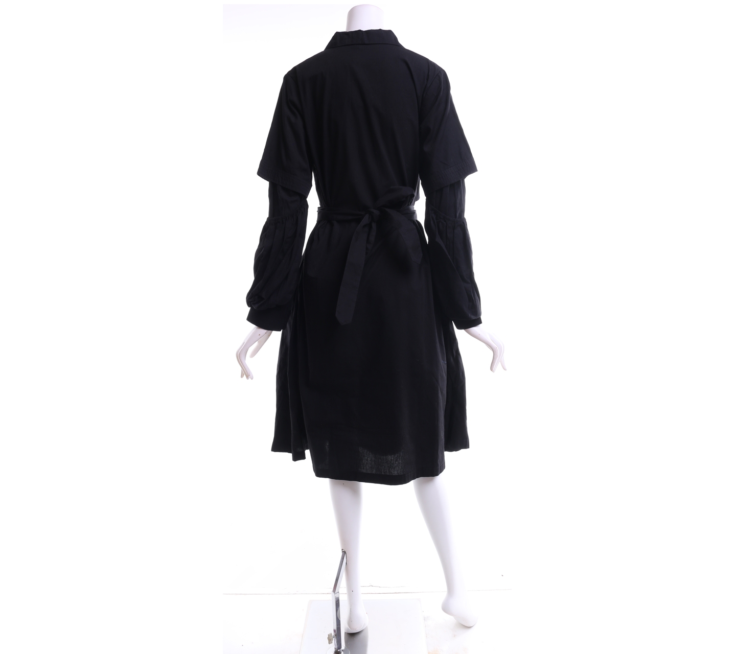 Namirah The Label Black Midi Dress