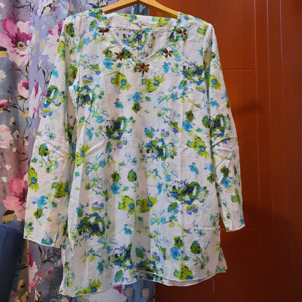 Tom Tailor White Floral Blouse
