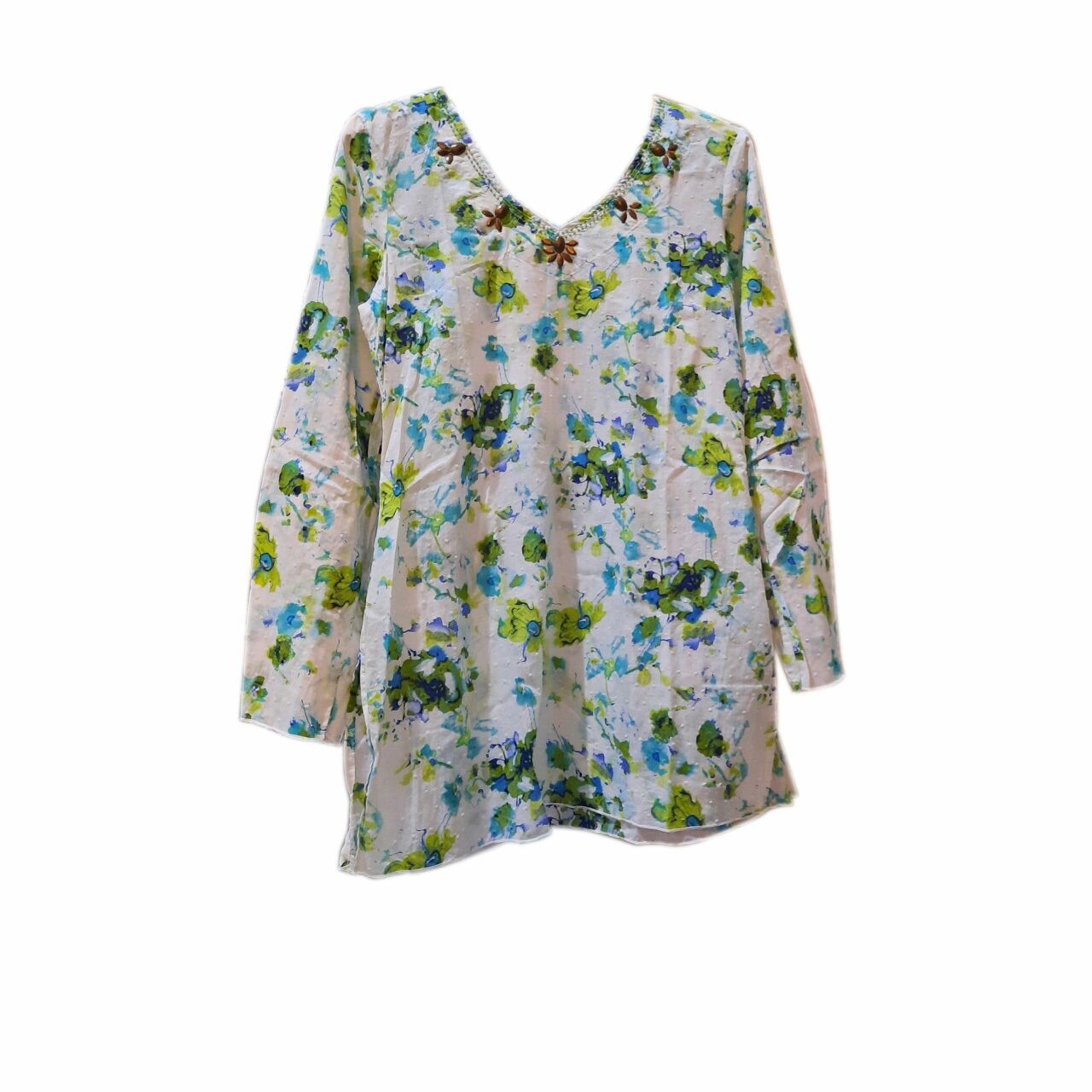 Tom Tailor White Floral Blouse