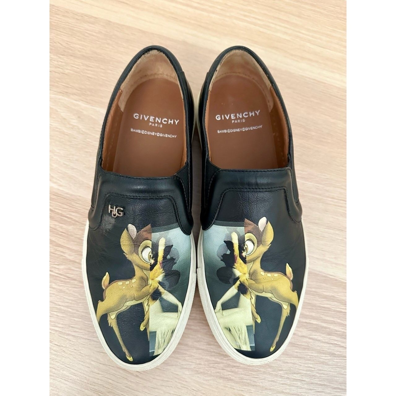 Givenchy Bambi Disney Black Sneakers
