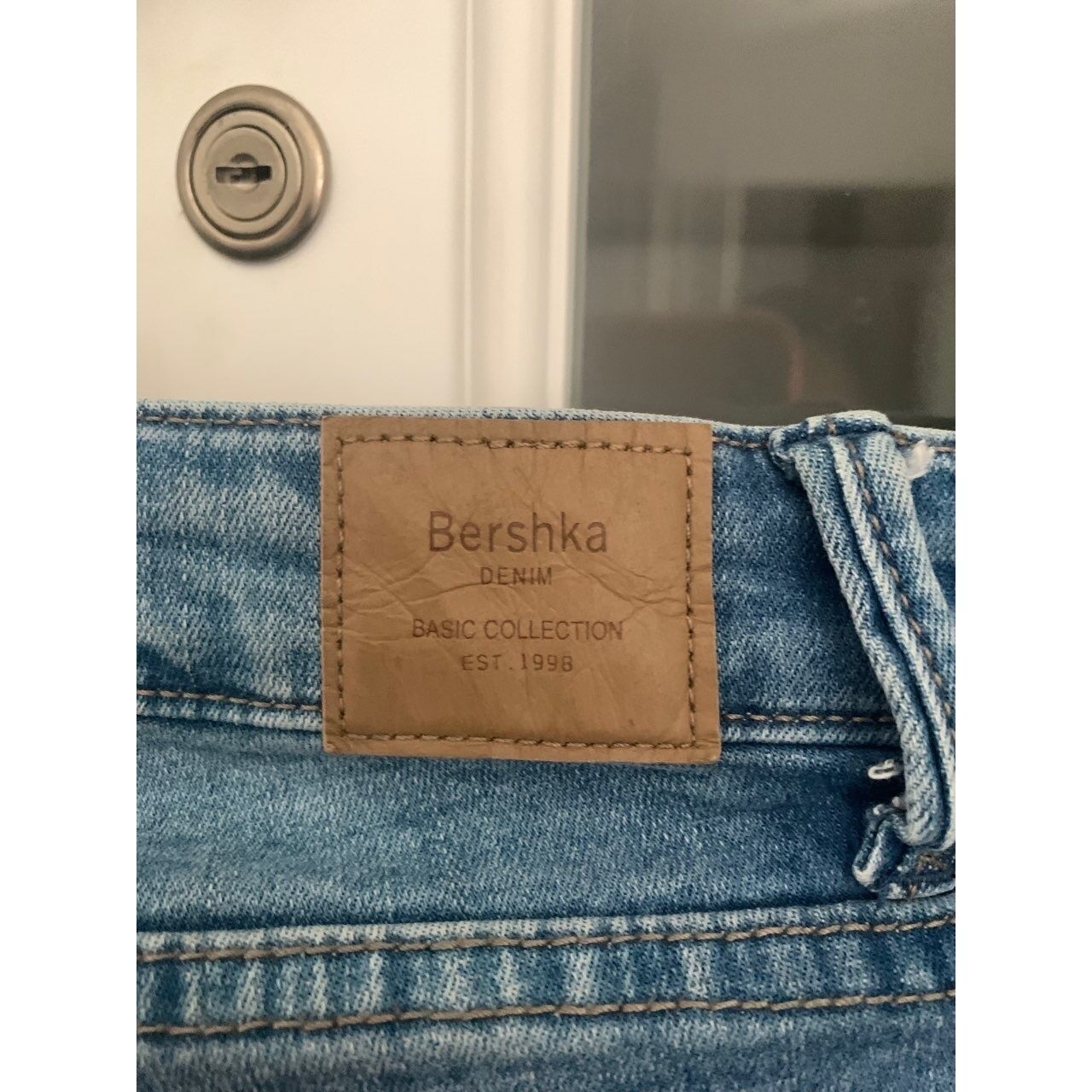 Bershka Light Blue Jeans Long Pants