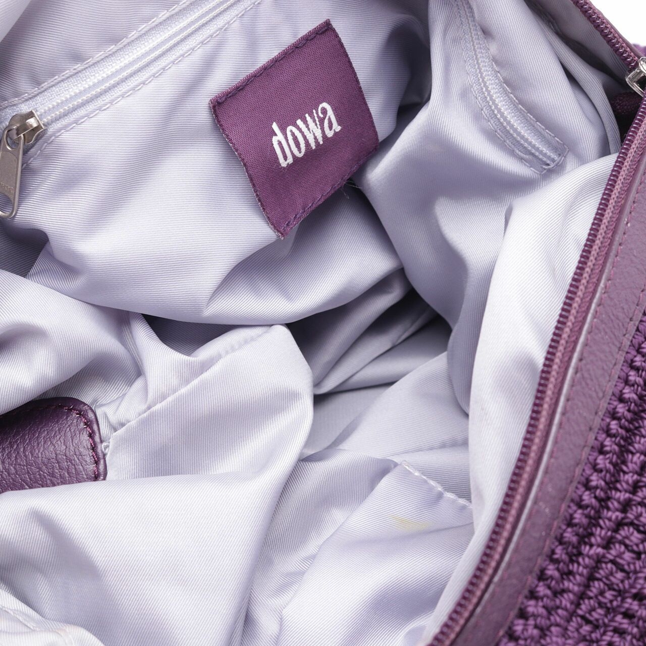 DOWA Purple Shoulder Bag