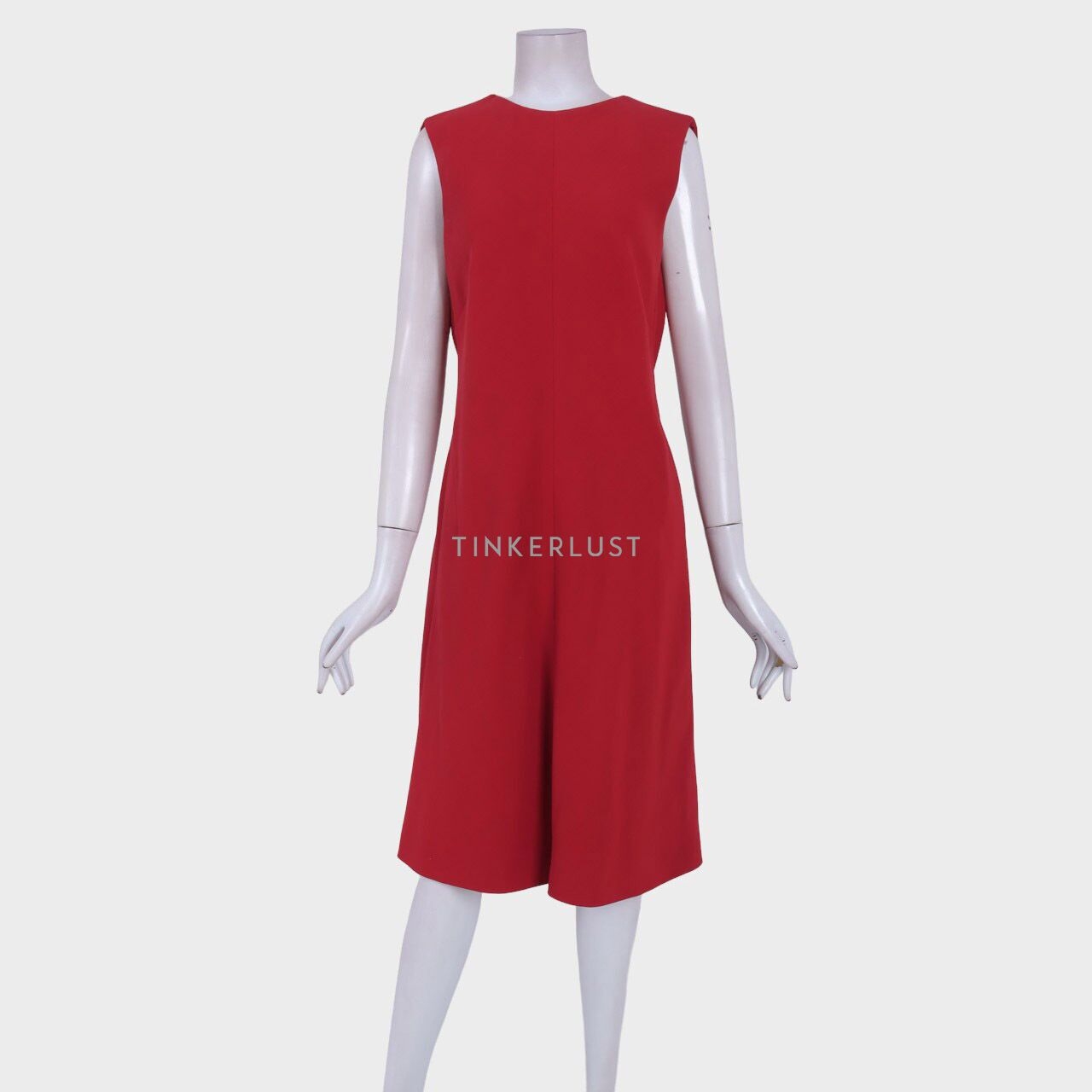 Giorgio Armani Red Midi Dress