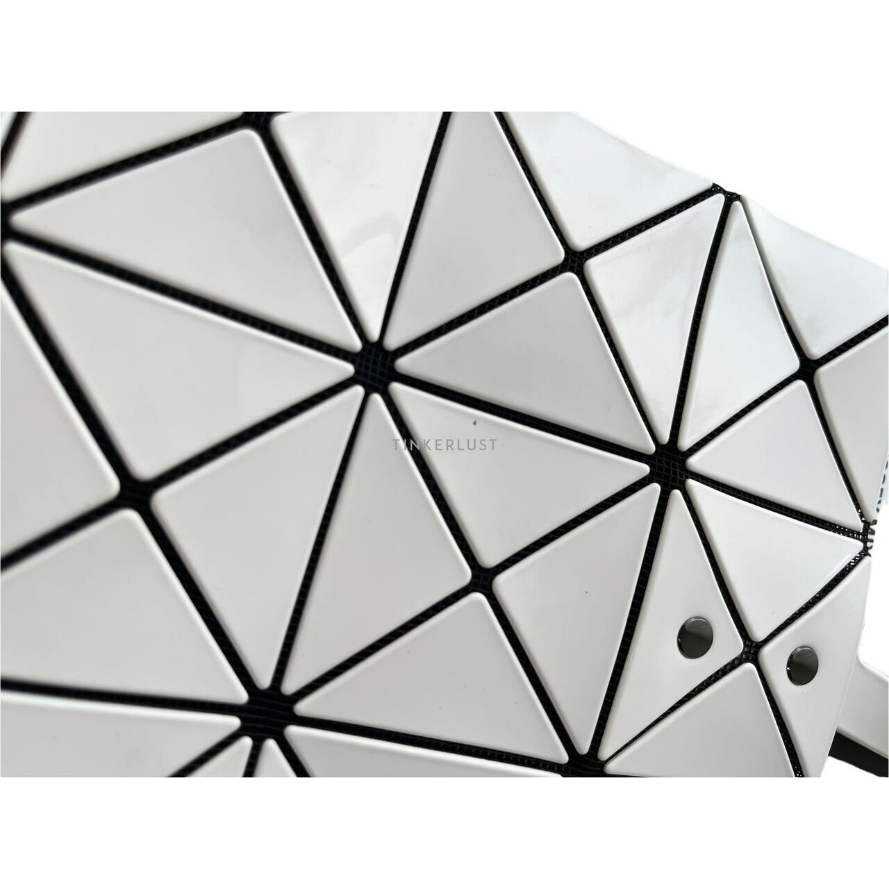 Bao Bao Issey Miyake 6x6 Panels White Tote Bag