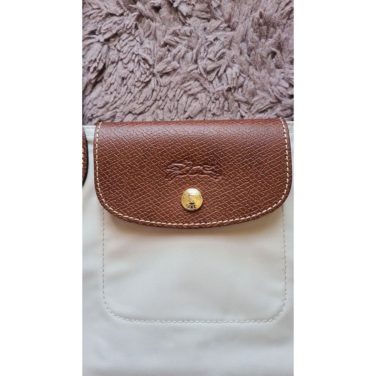 Longchamp Beige Shoulder Bag