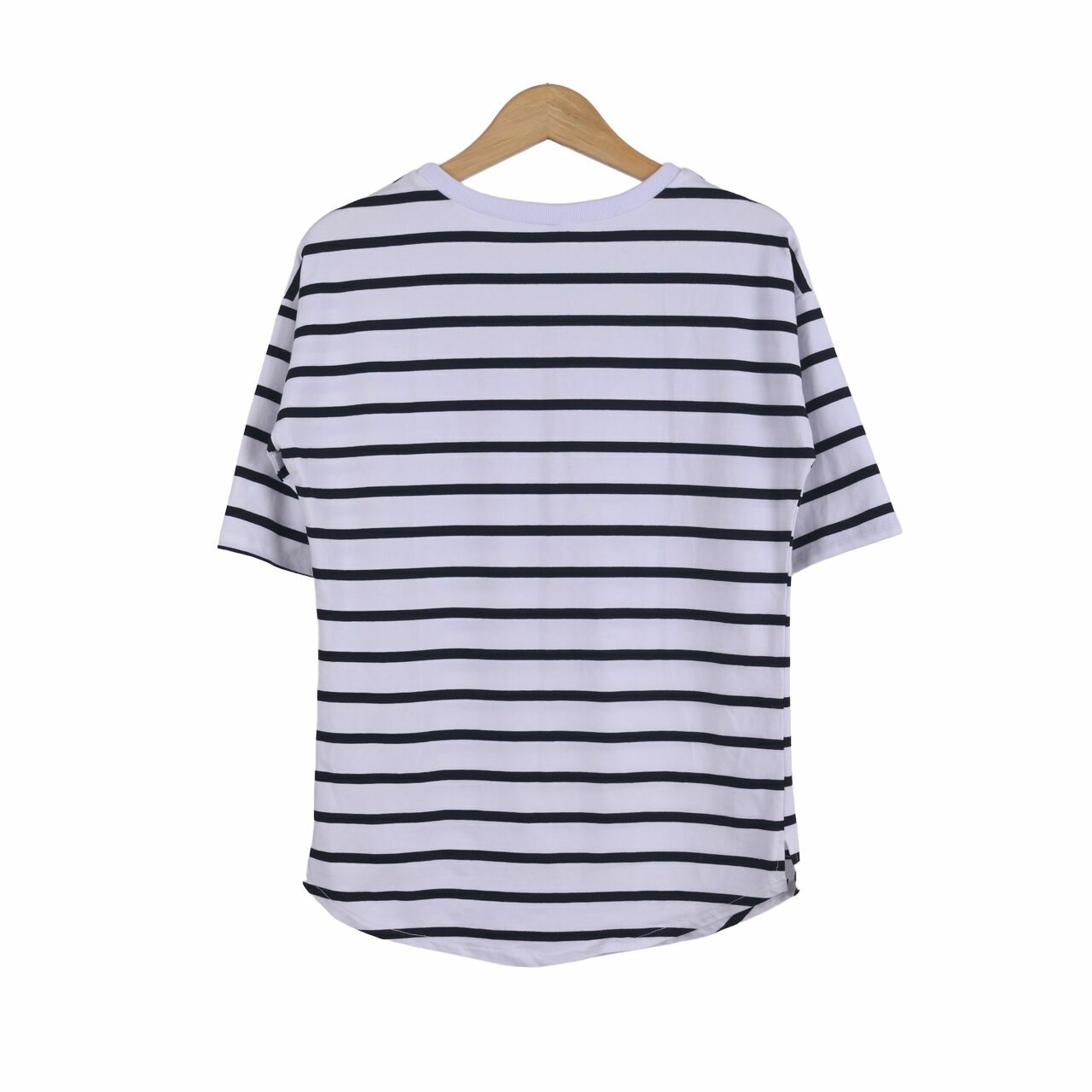 Chocochips Black & White Stripes 3/4 Slevee Shirt
