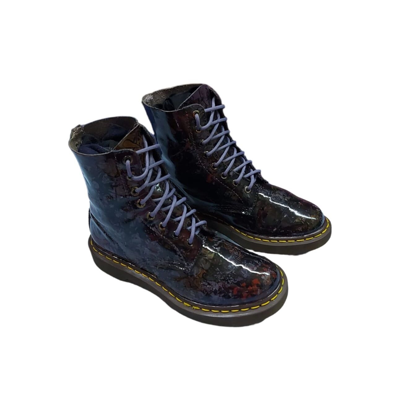 DRMARTENS Pascal Custom Character Black Boots