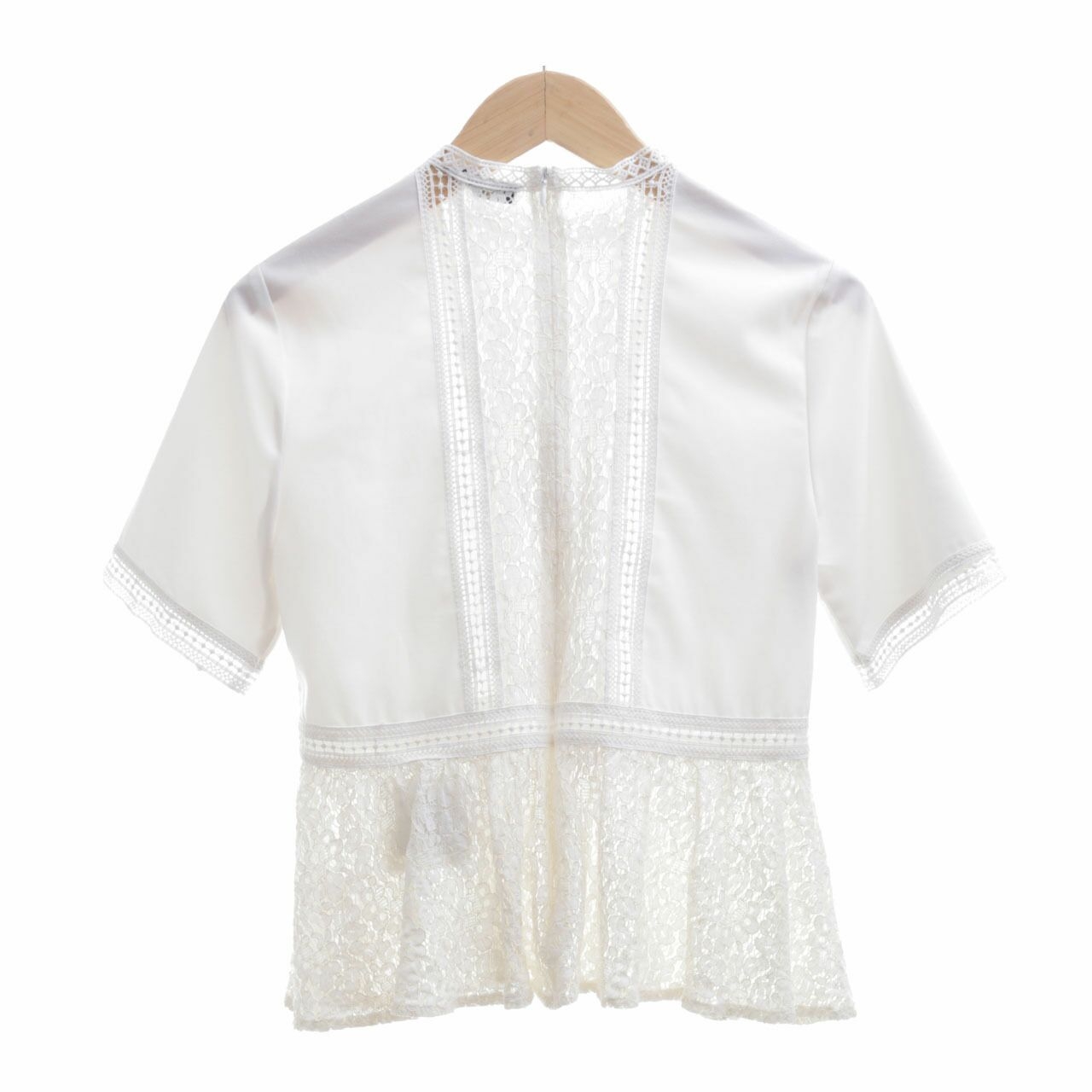 SEED Off White Lace Blouse