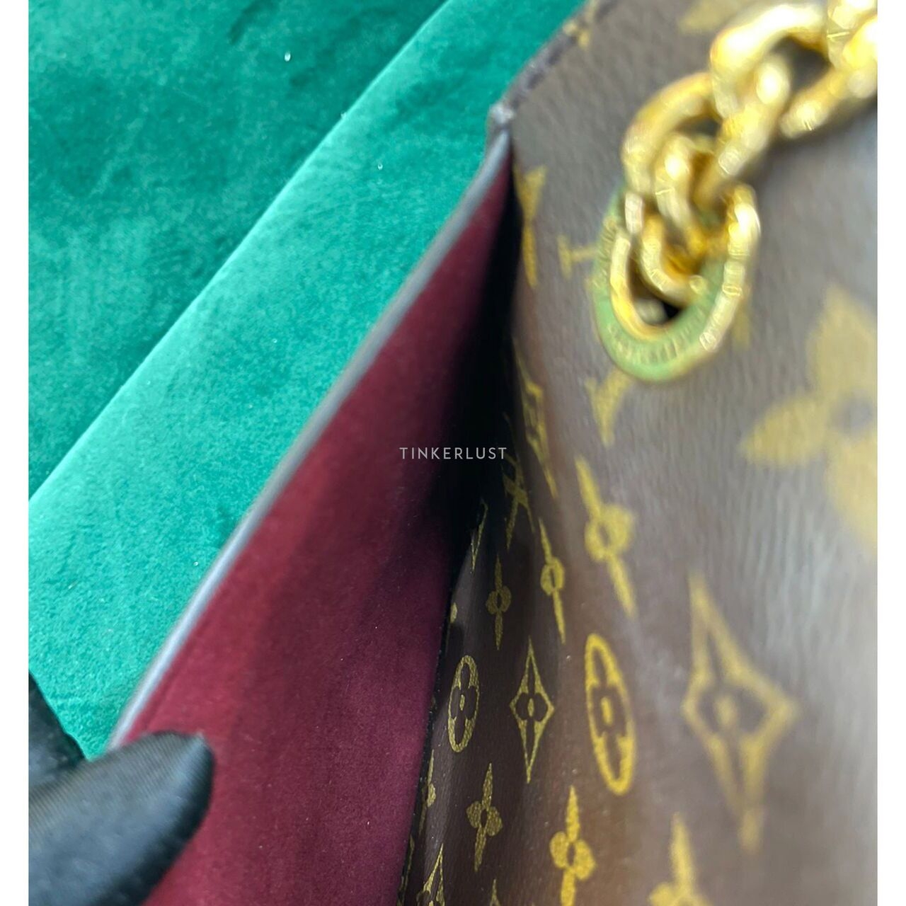 Louis Vuitton Passy Monogram Chip Shoulder Bag