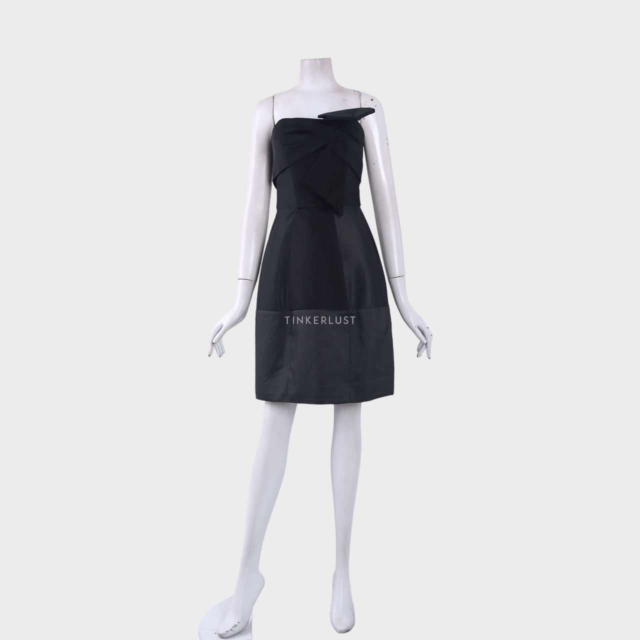 Cue Black Tube Mini Dress